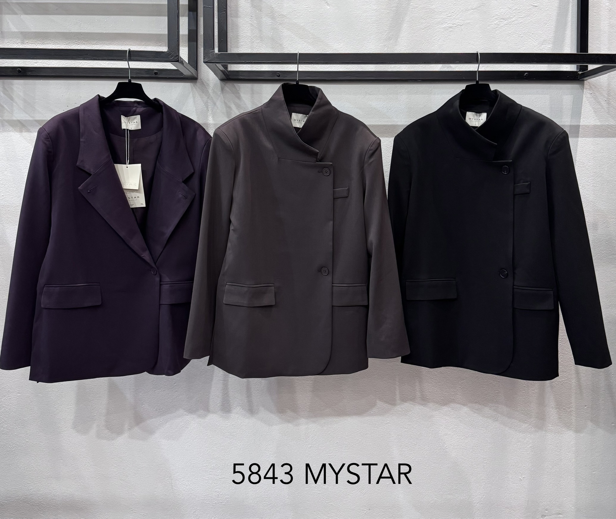 Tailored Jacket with Notched Lapels