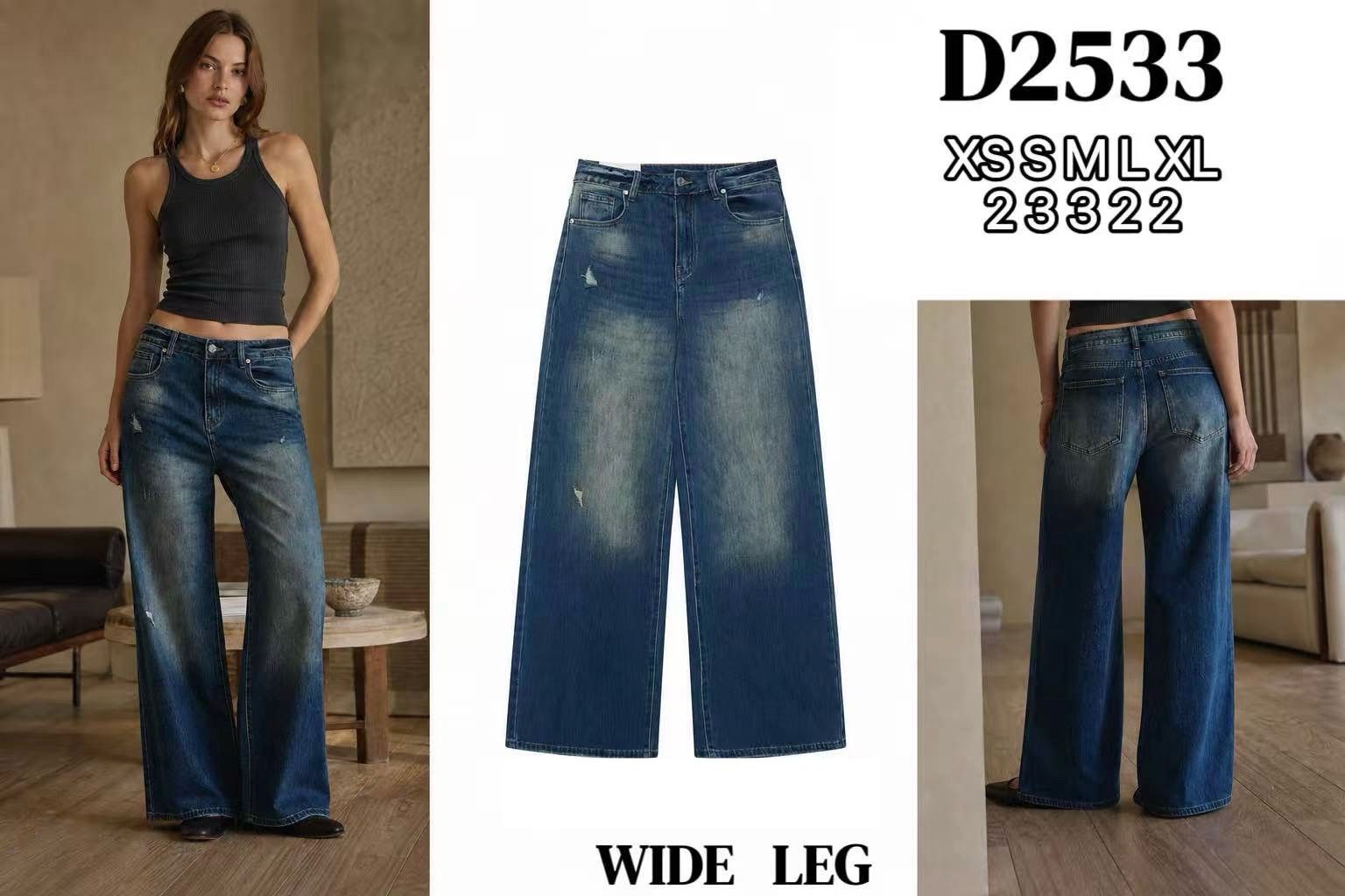 Regular Wide-Leg Jeans