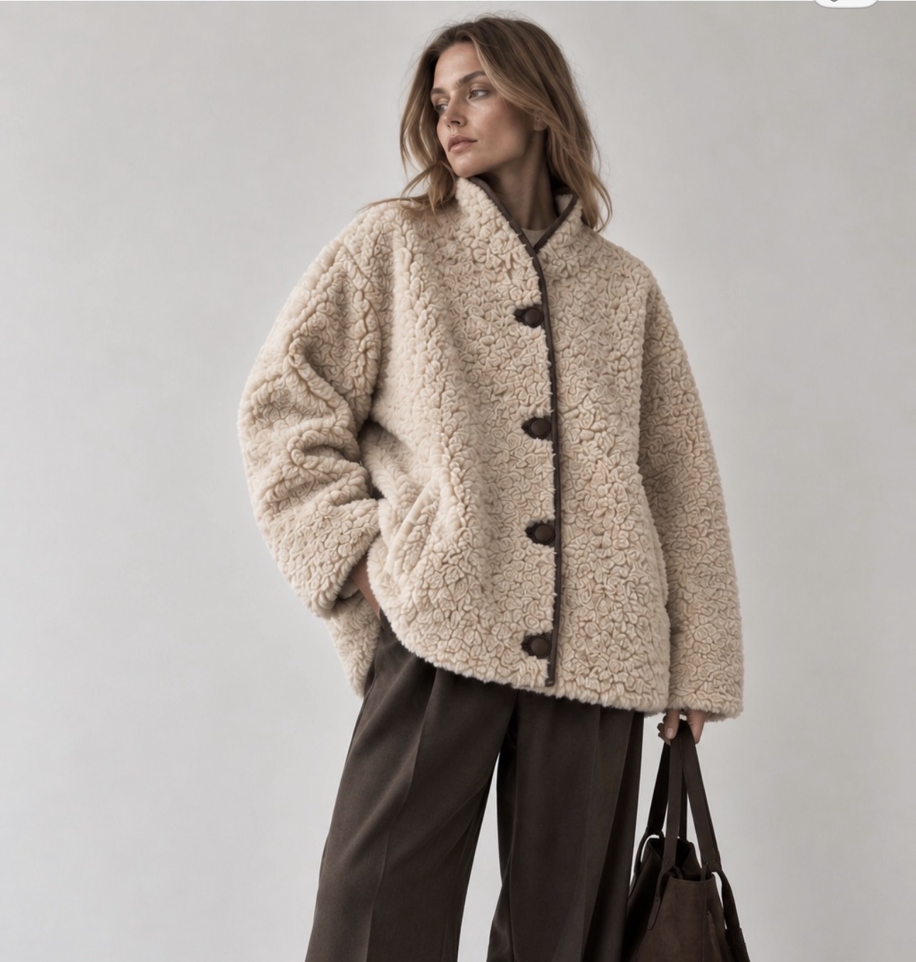 Teddy Hip-Length Jacket