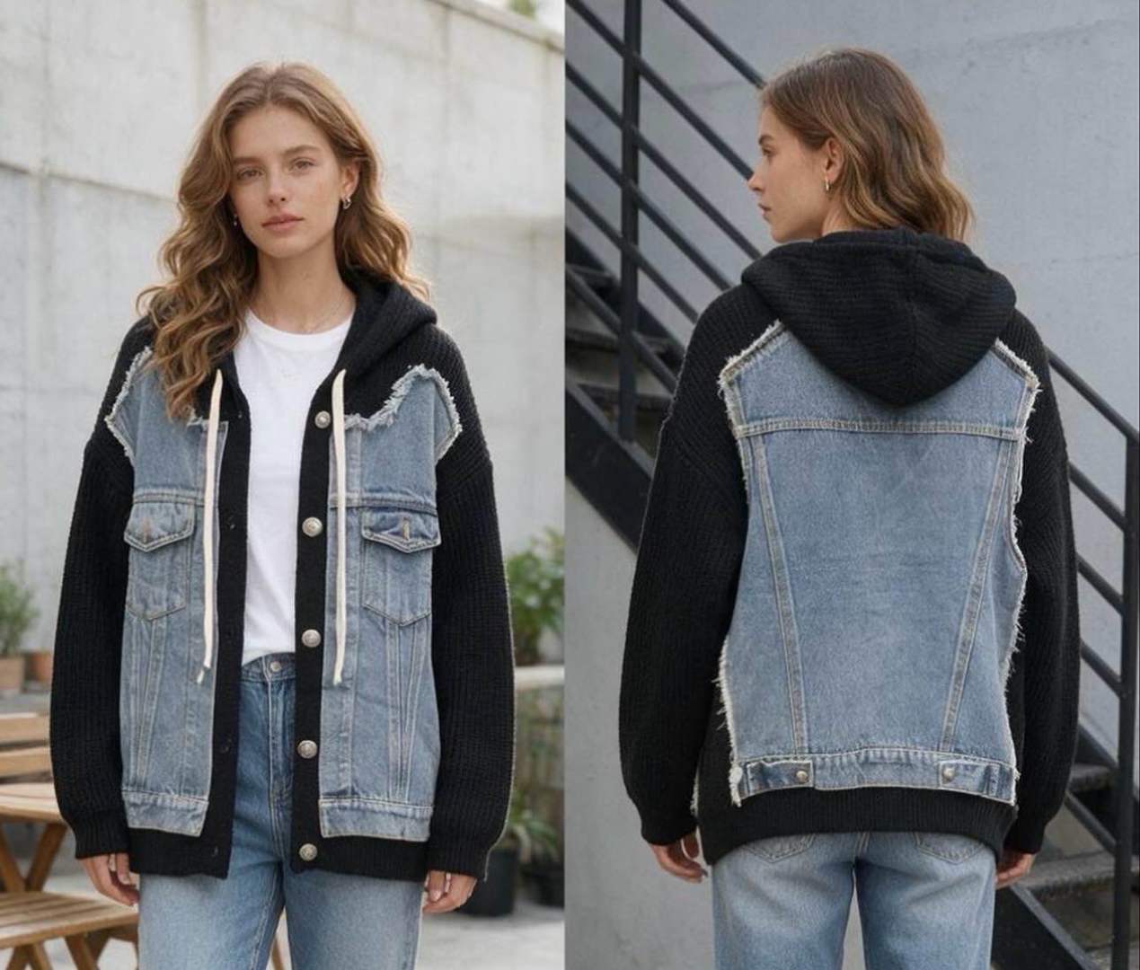 Relaxed Hooded Jacket