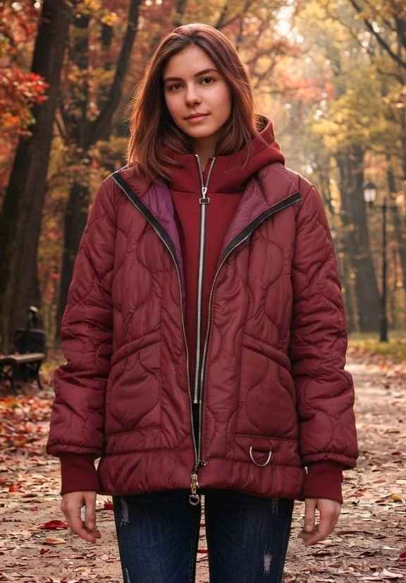 Quilted Hooded Jacket