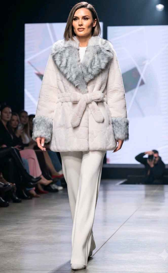 A-line Coat with Collar