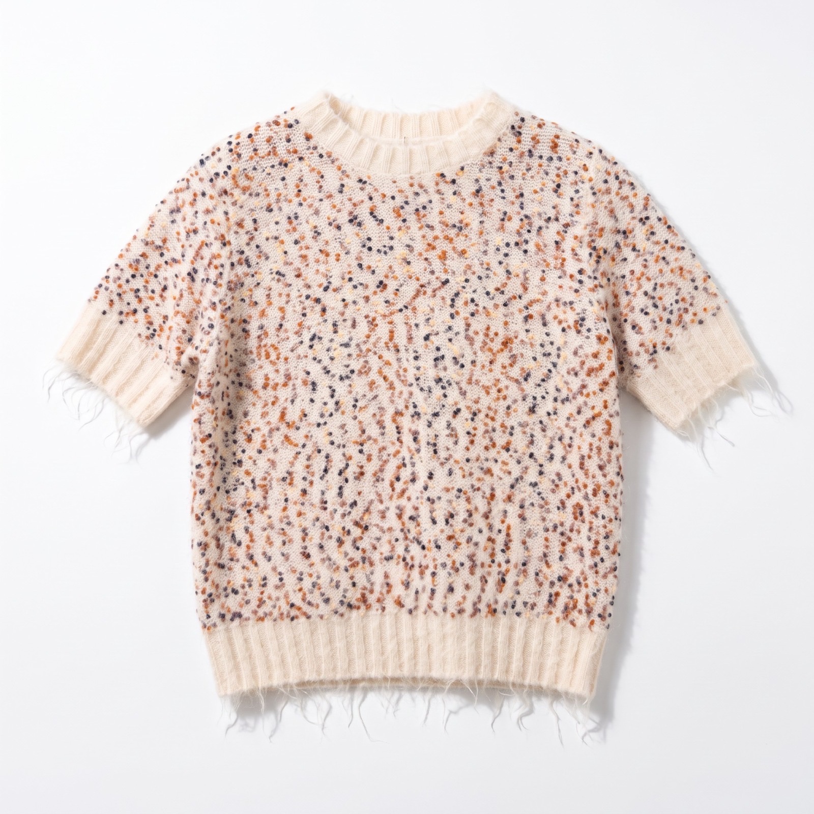 Confetti Short-Sleeve Sweater