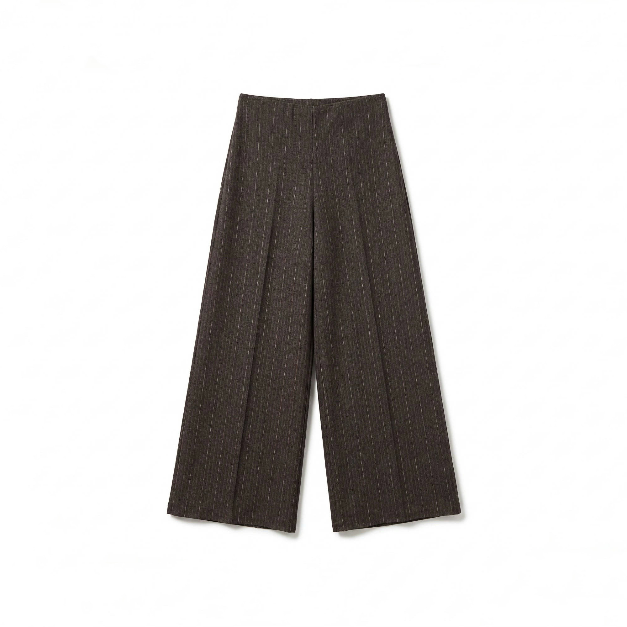 Regular Wide‑Leg Trousers