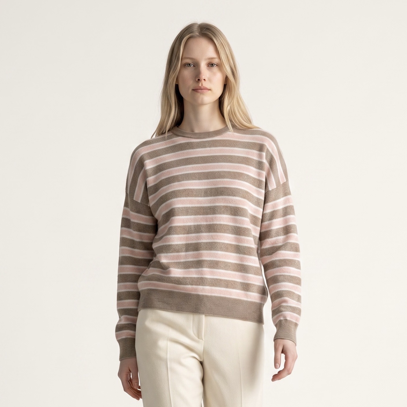 Relaxed Striped Sweater
