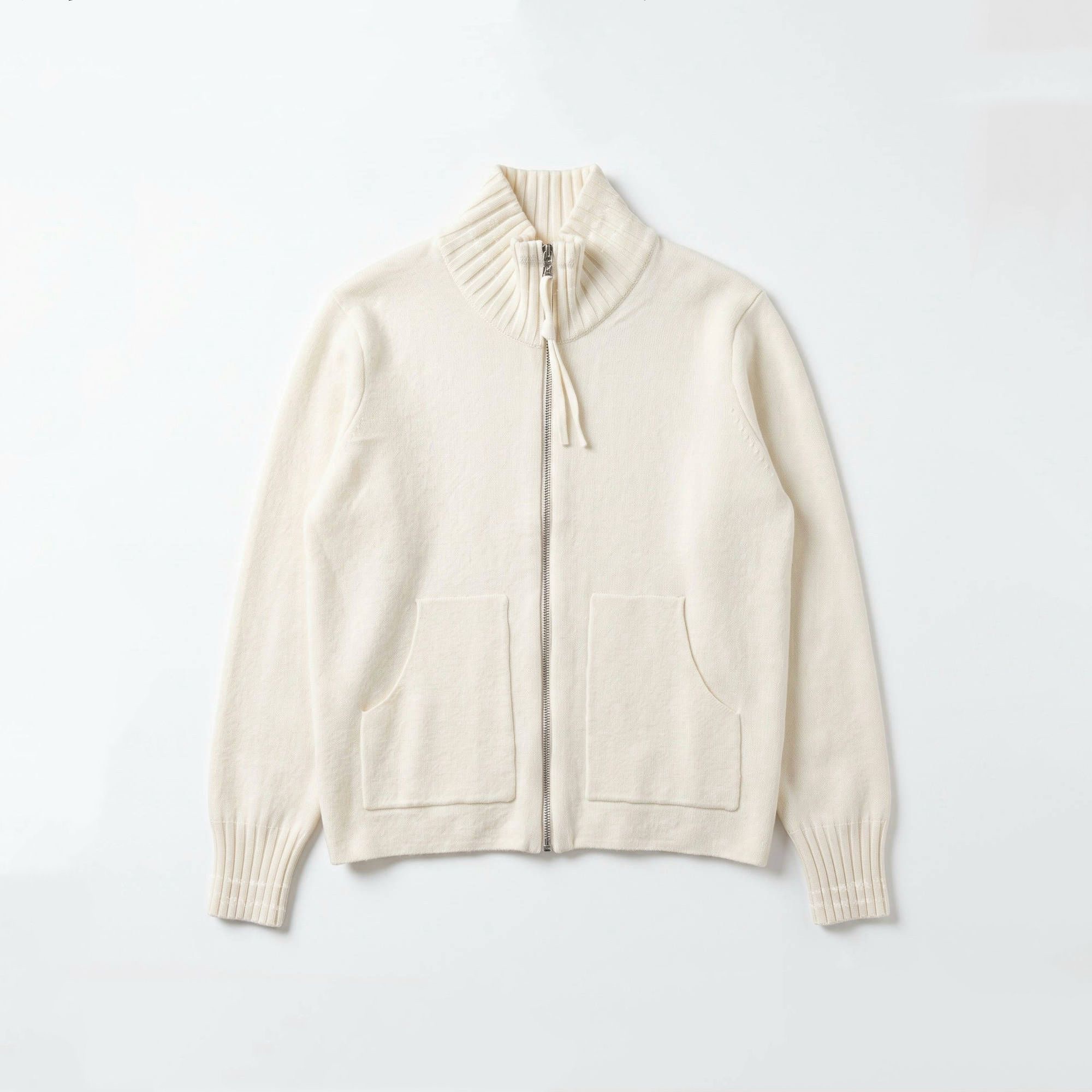 Half-Turtleneck Cardigan