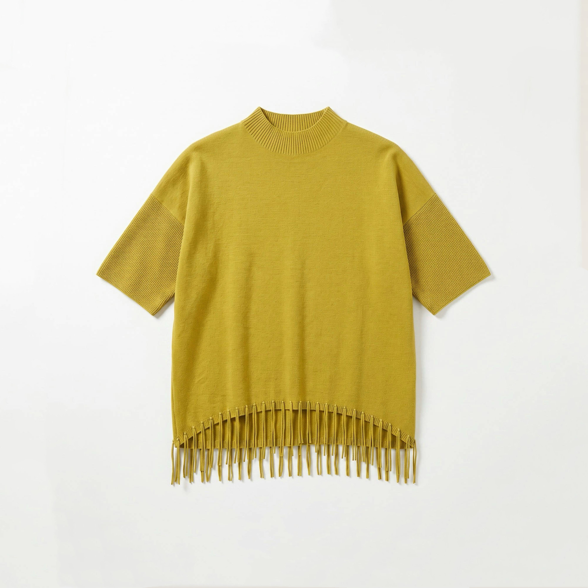 Oversized Half-Turtleneck Sweater