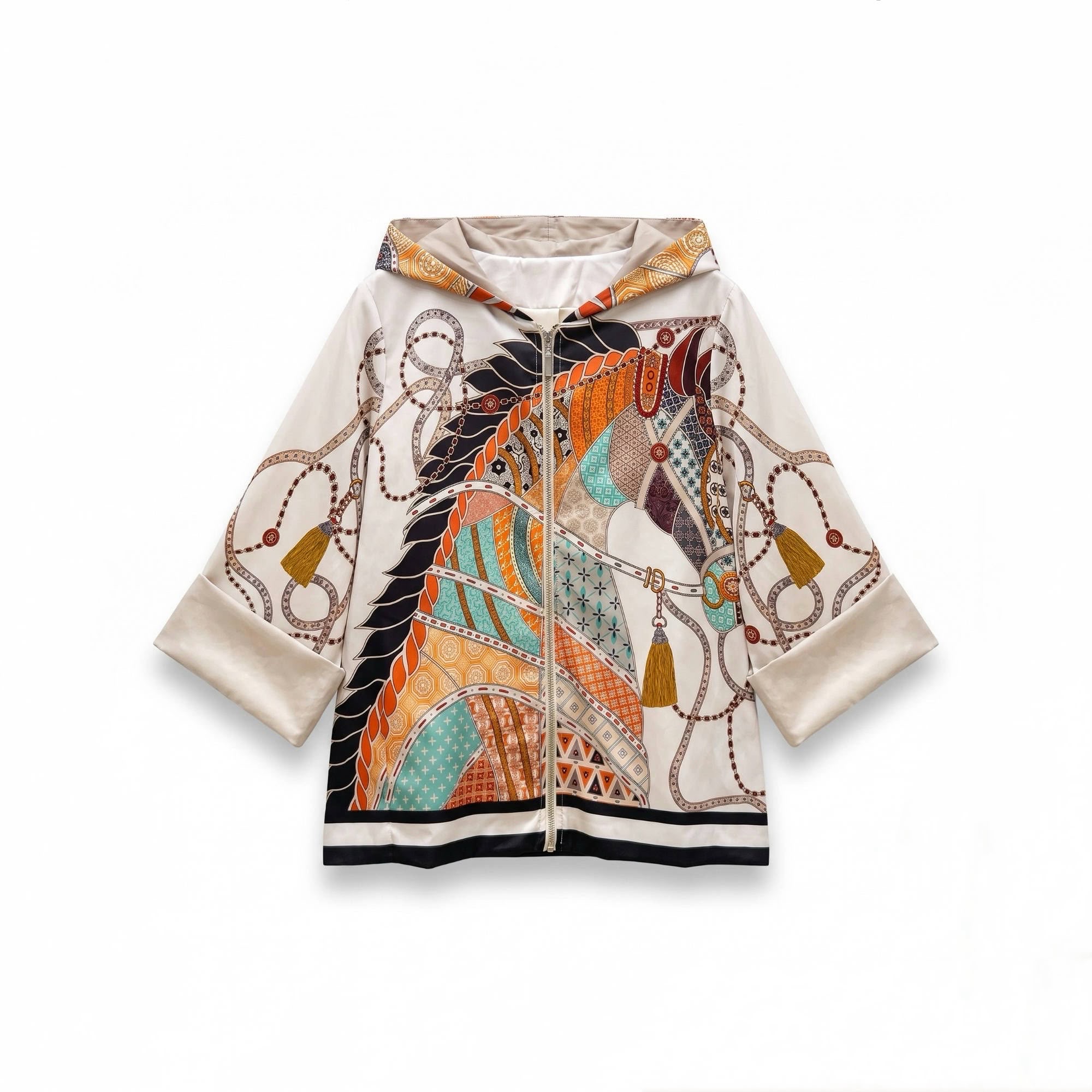 Hooded Bomber Jacket