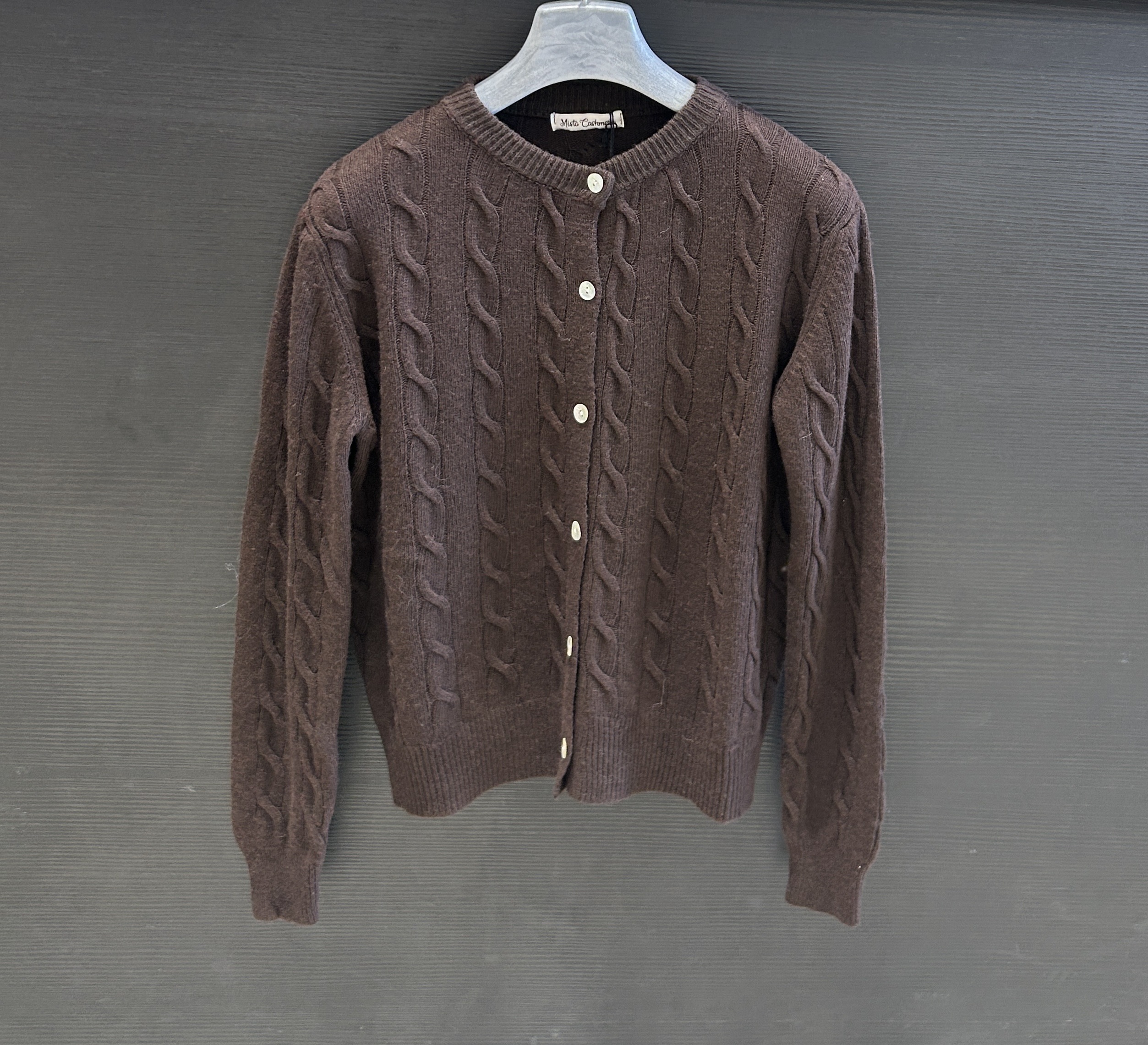 Cable-Knit Cardigan
