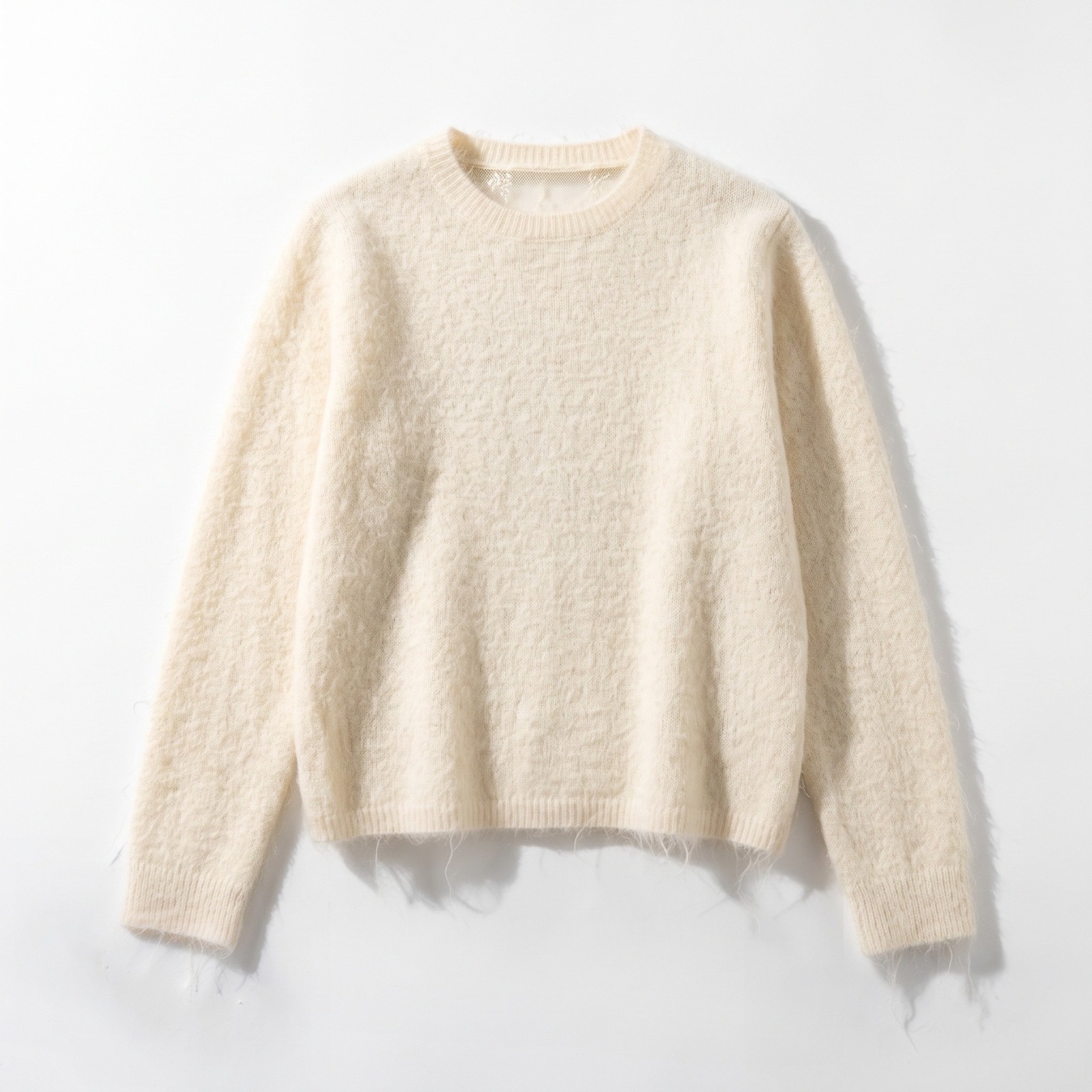 Lace-Trim Sweater