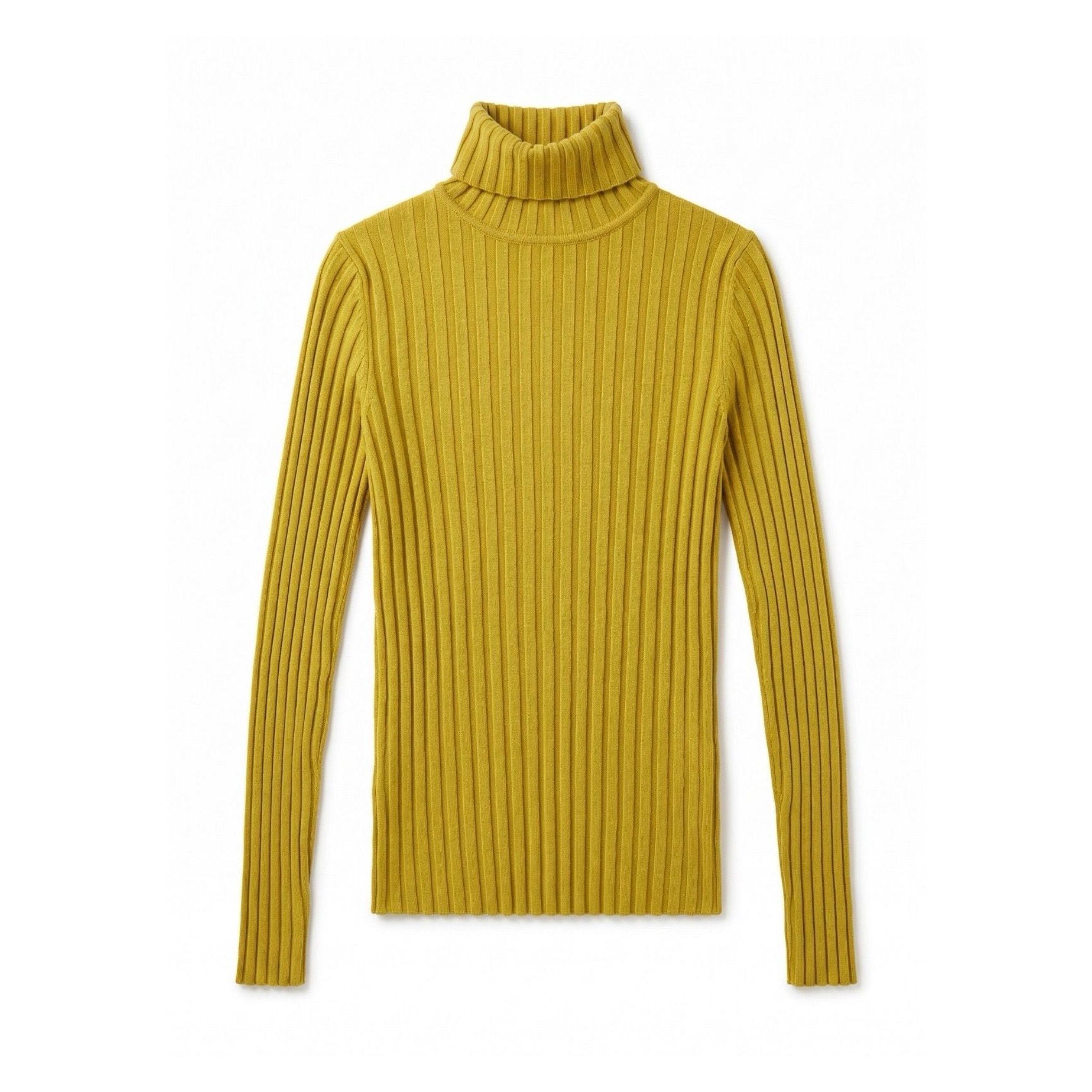 Fitted Turtleneck Sweater