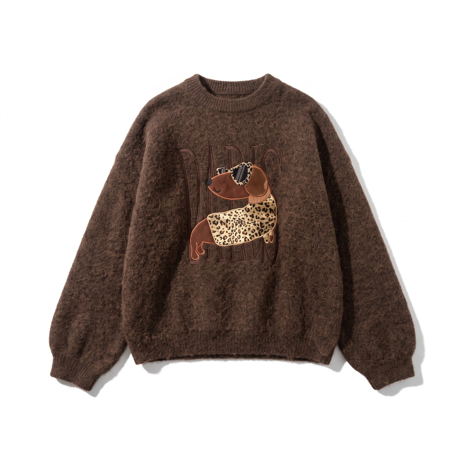 Oversized Embroidered Sweater