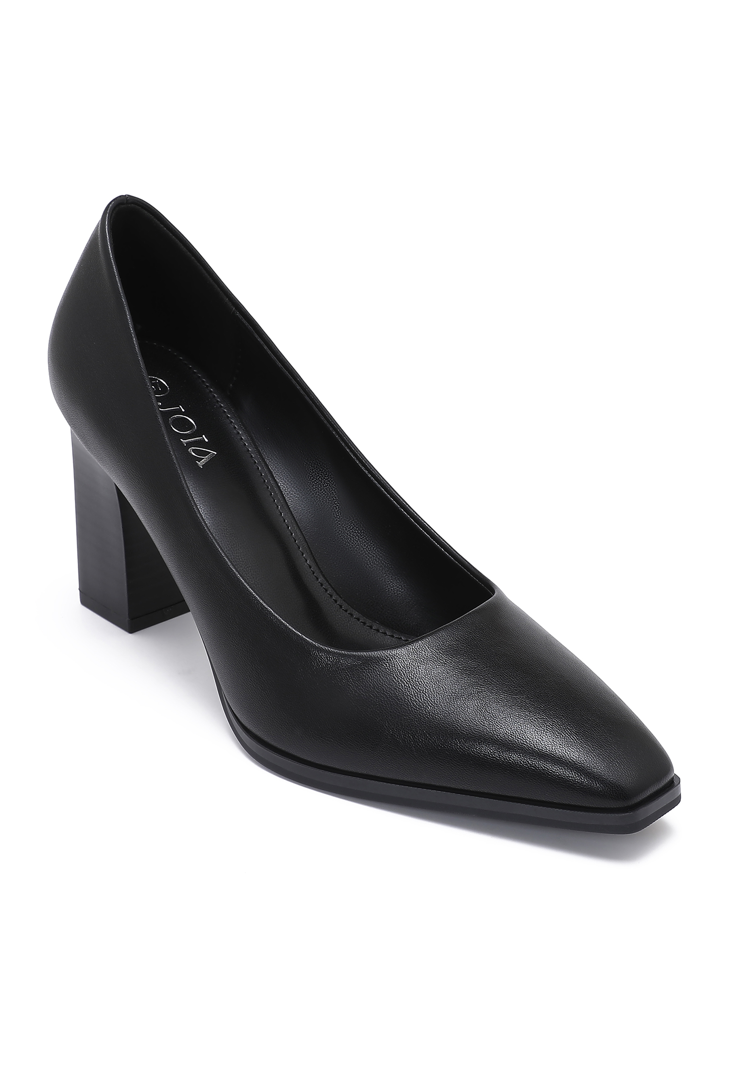Classic Block-Heel Pumps