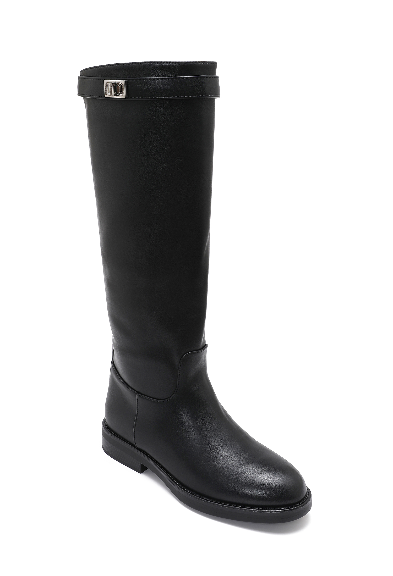 Over‑the‑Knee Button Boots