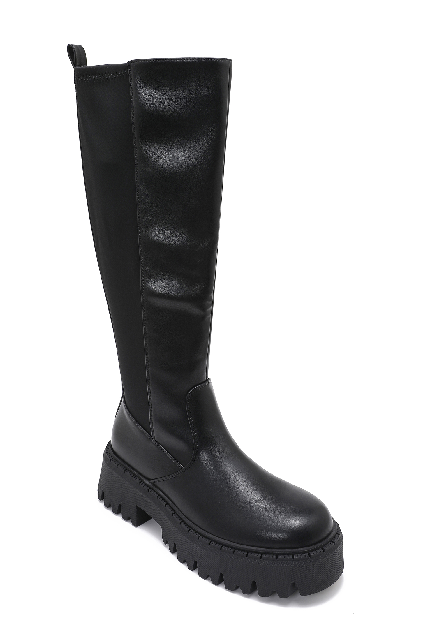 Over-the-Knee Platform Boots