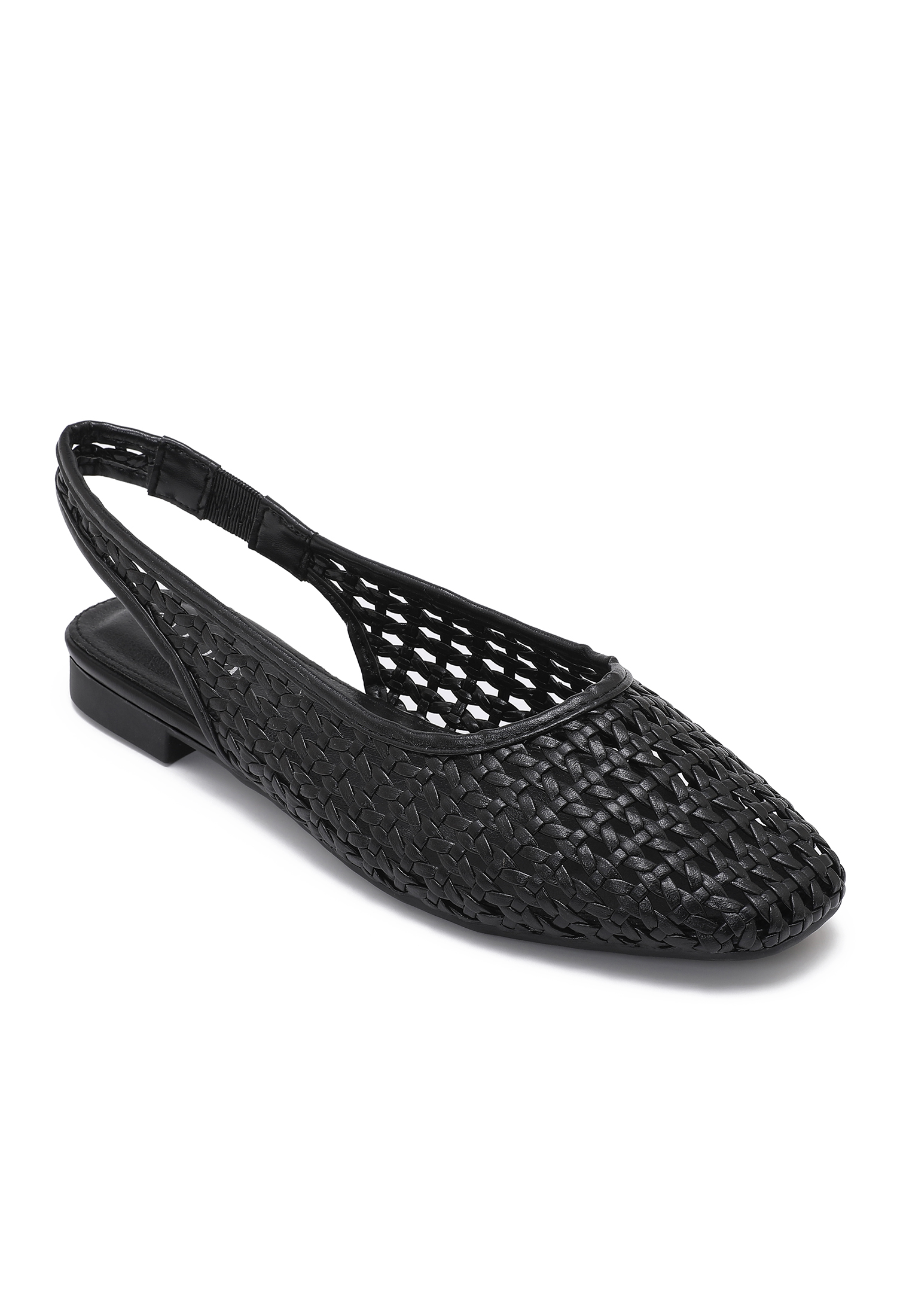 Cutout Slingback Ballerinas