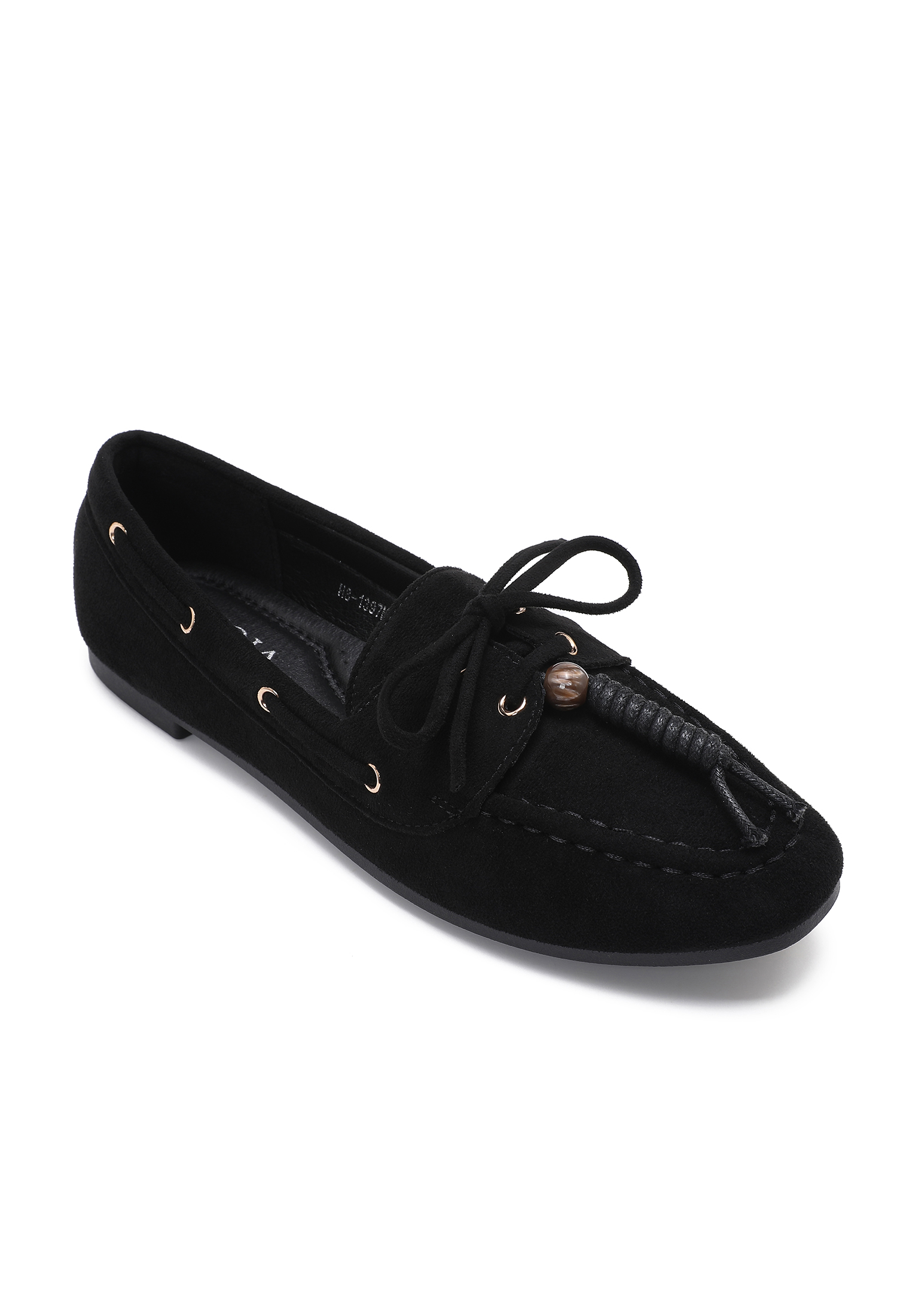 Lace-Up Ballet Flats