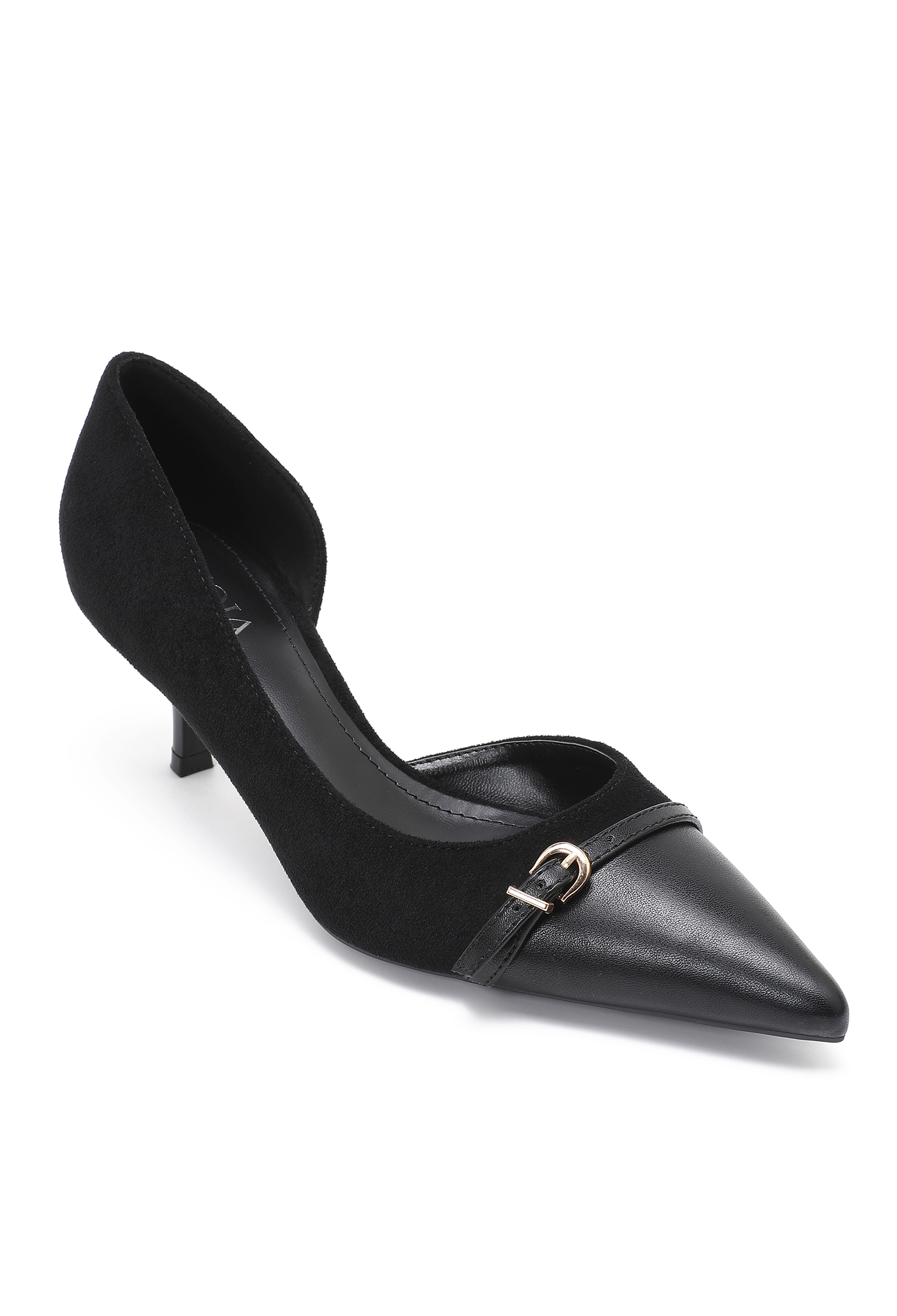 Pointed Strap Pumps