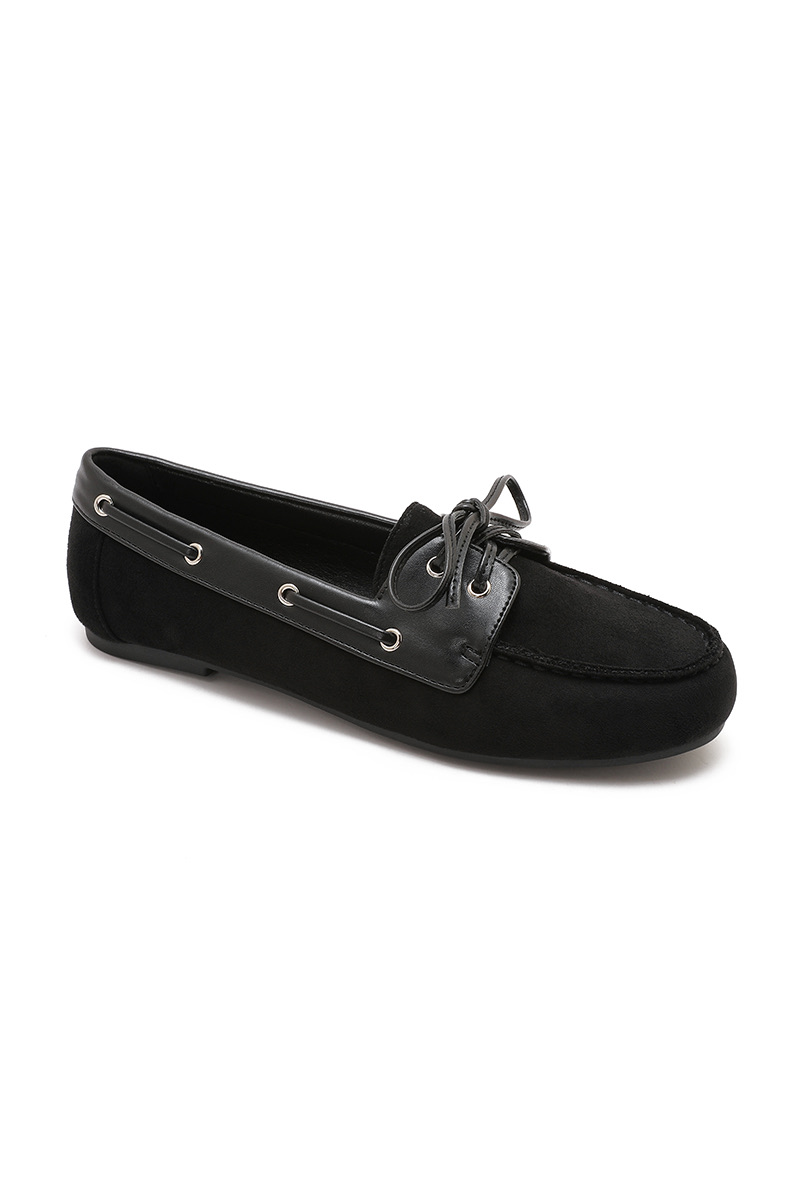Tie-Detail Moccasins