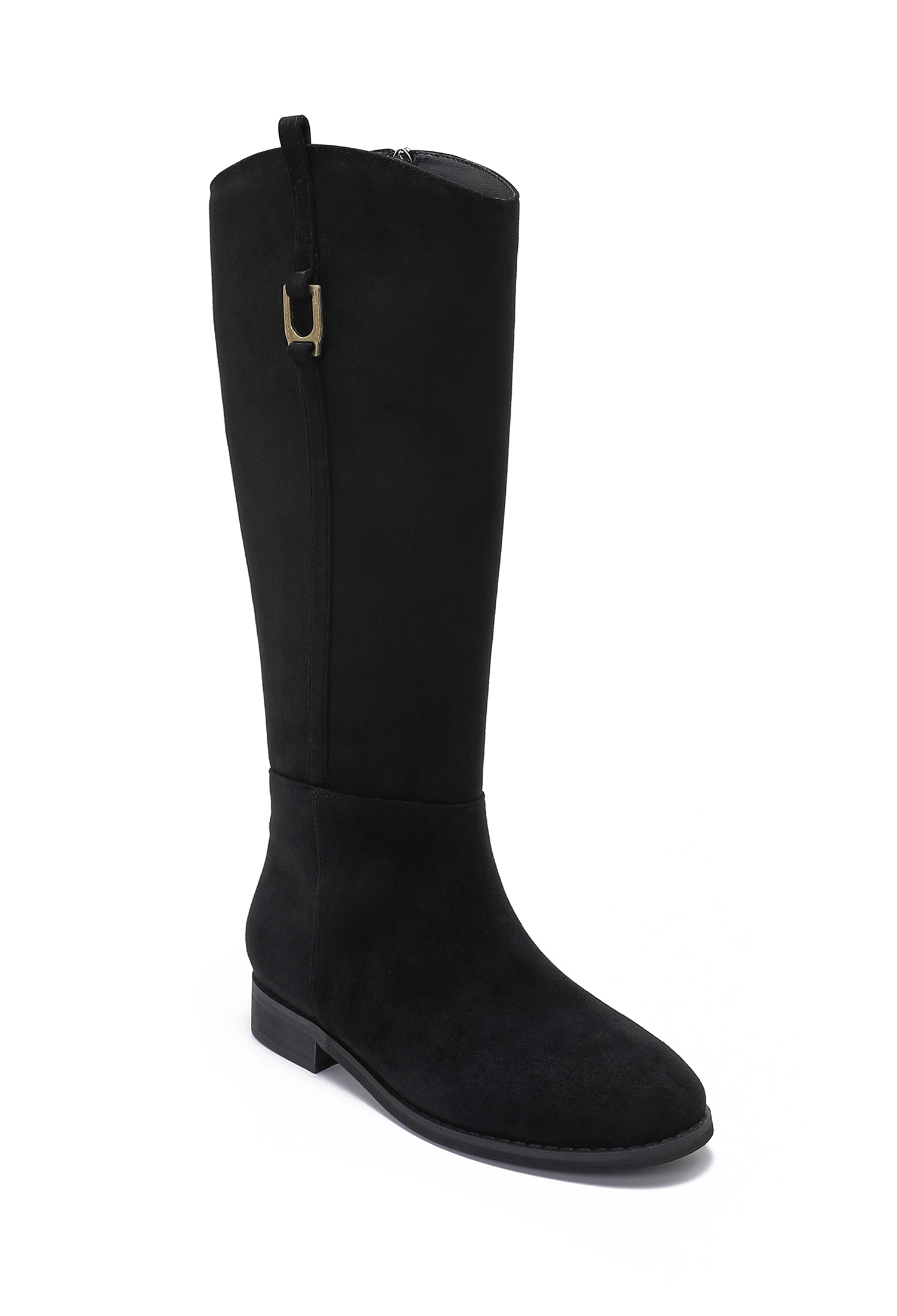 Classic Suede Knee Boots
