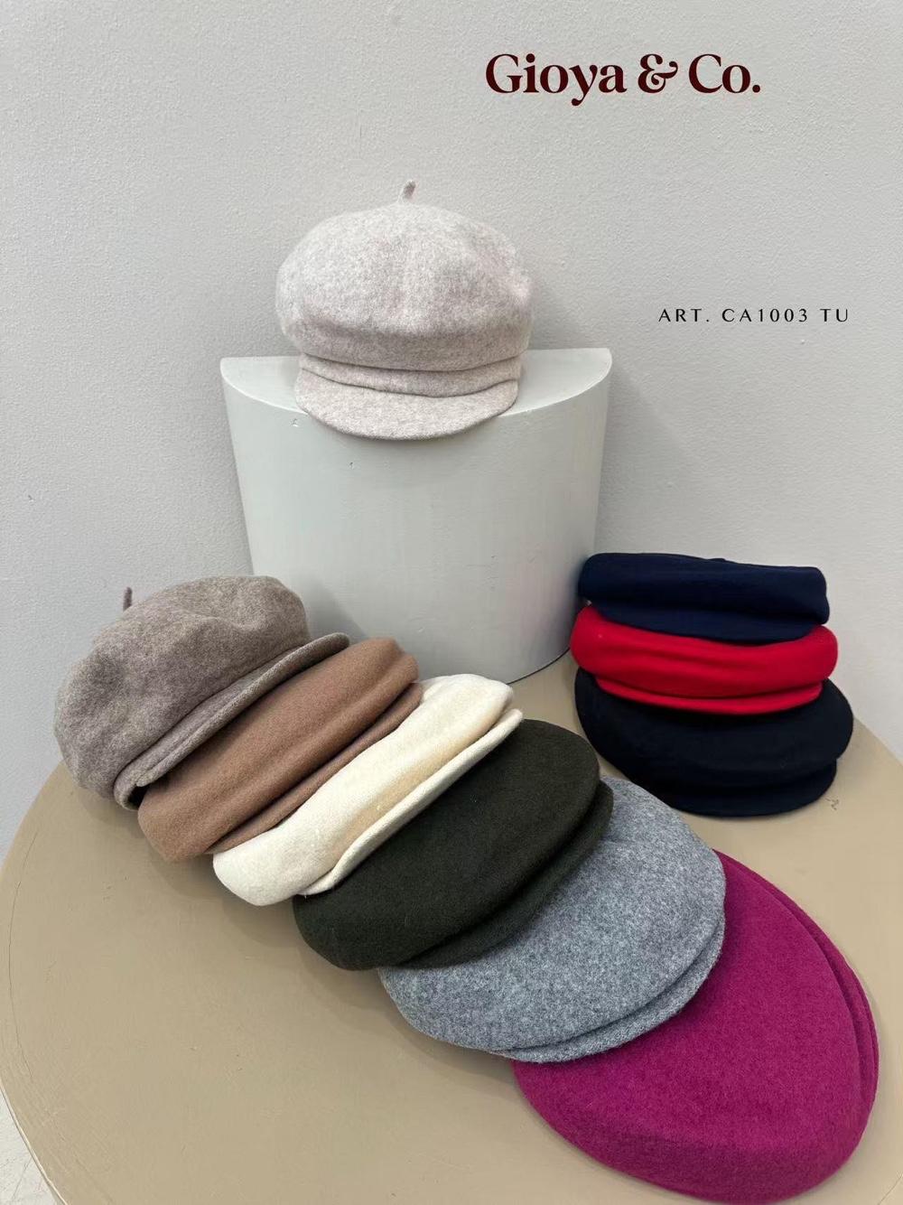 Plush Baker Boy Cap