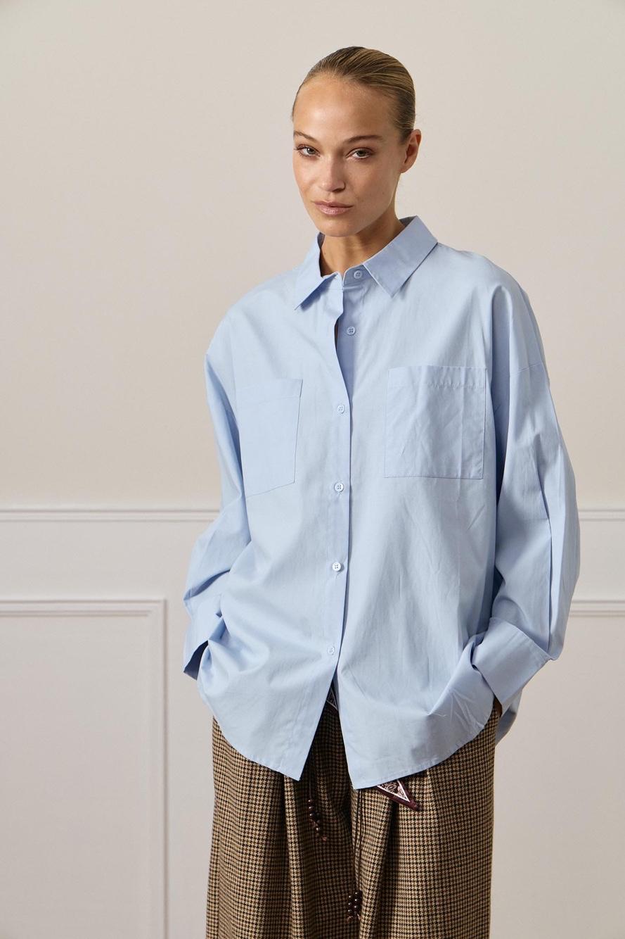 Oversized Shirt with Pockets