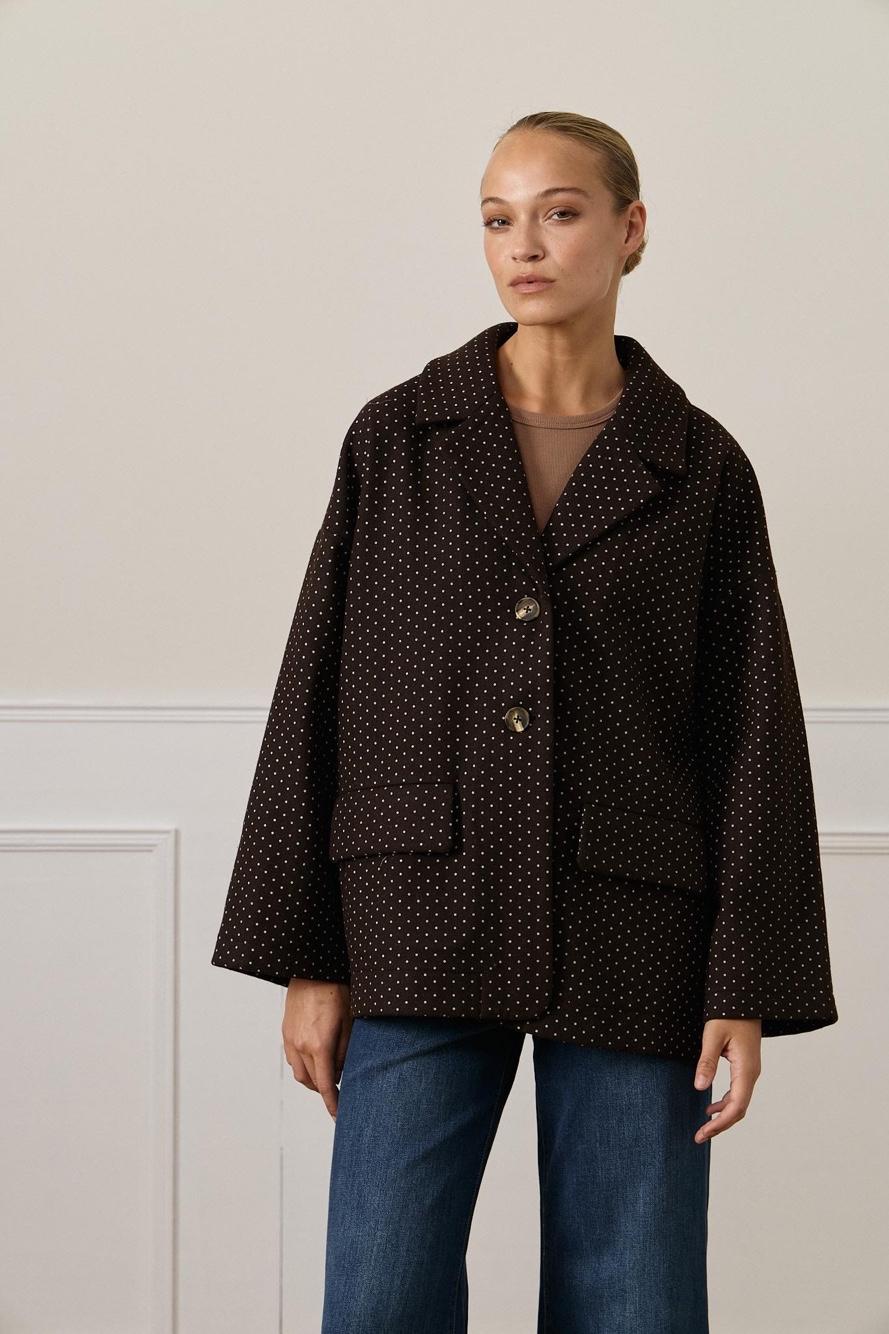 Boxy Jacket with Lapels