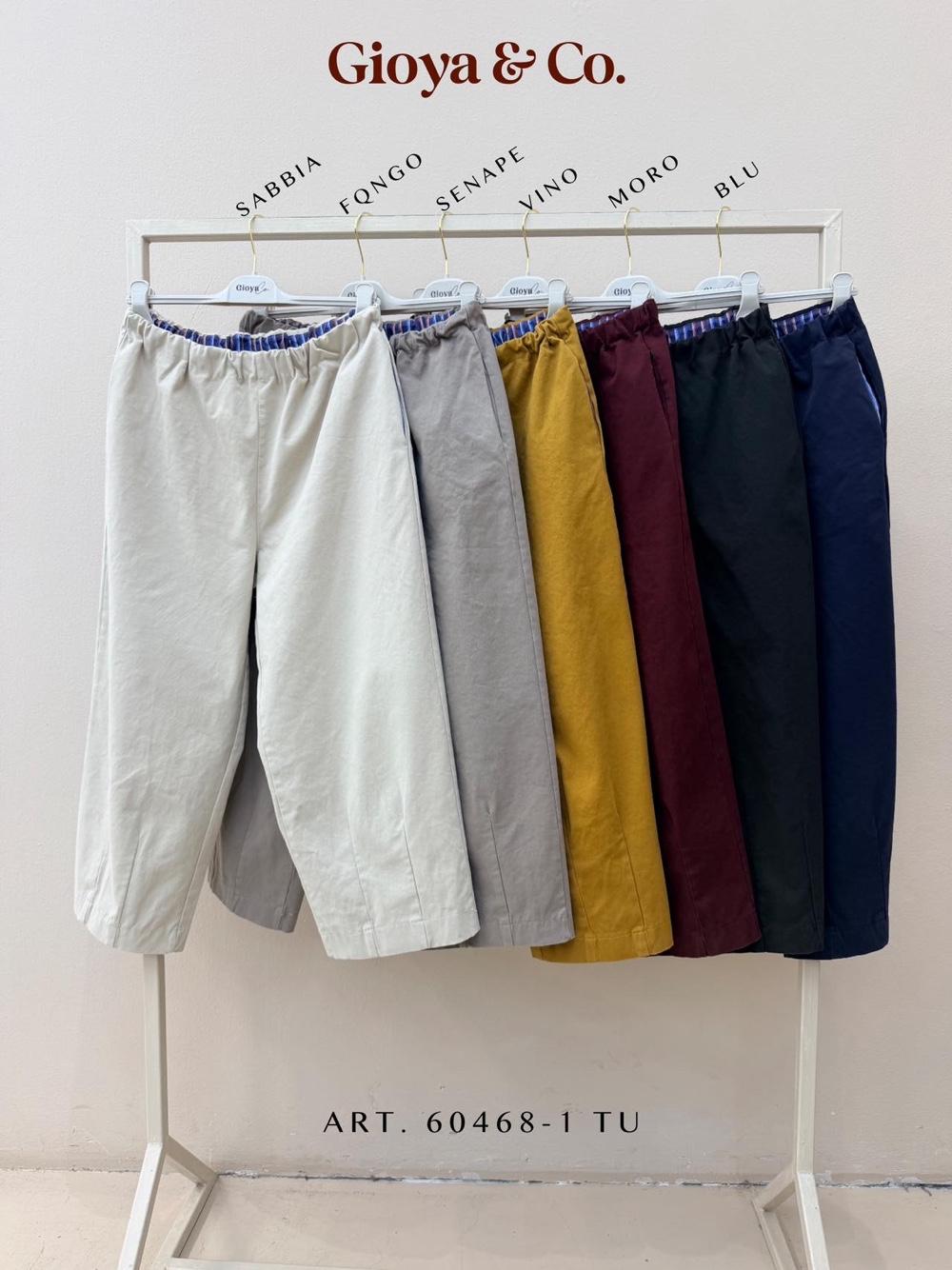 Relaxed Ankle-Length Trousers