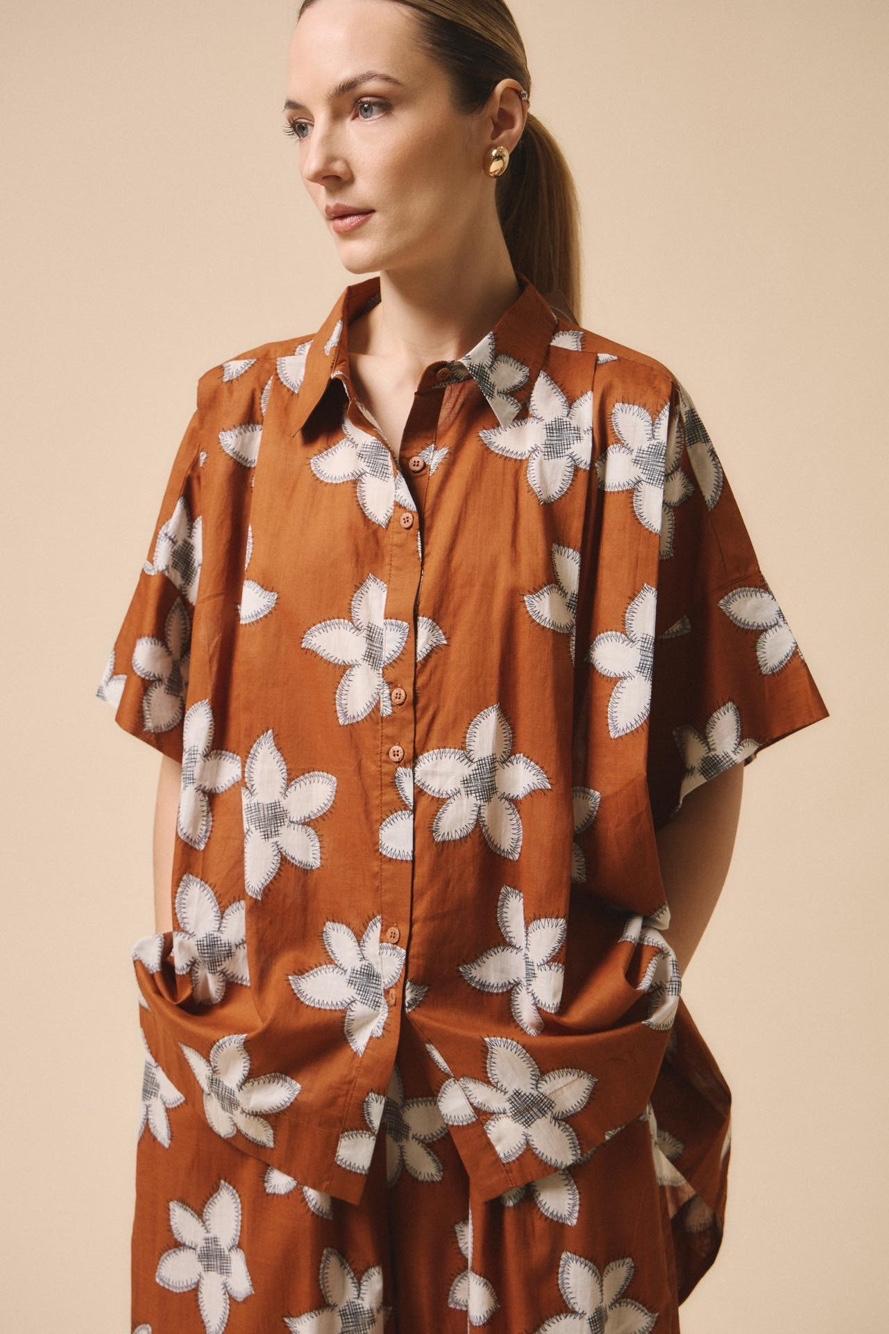 Oversized Floral Shirt
