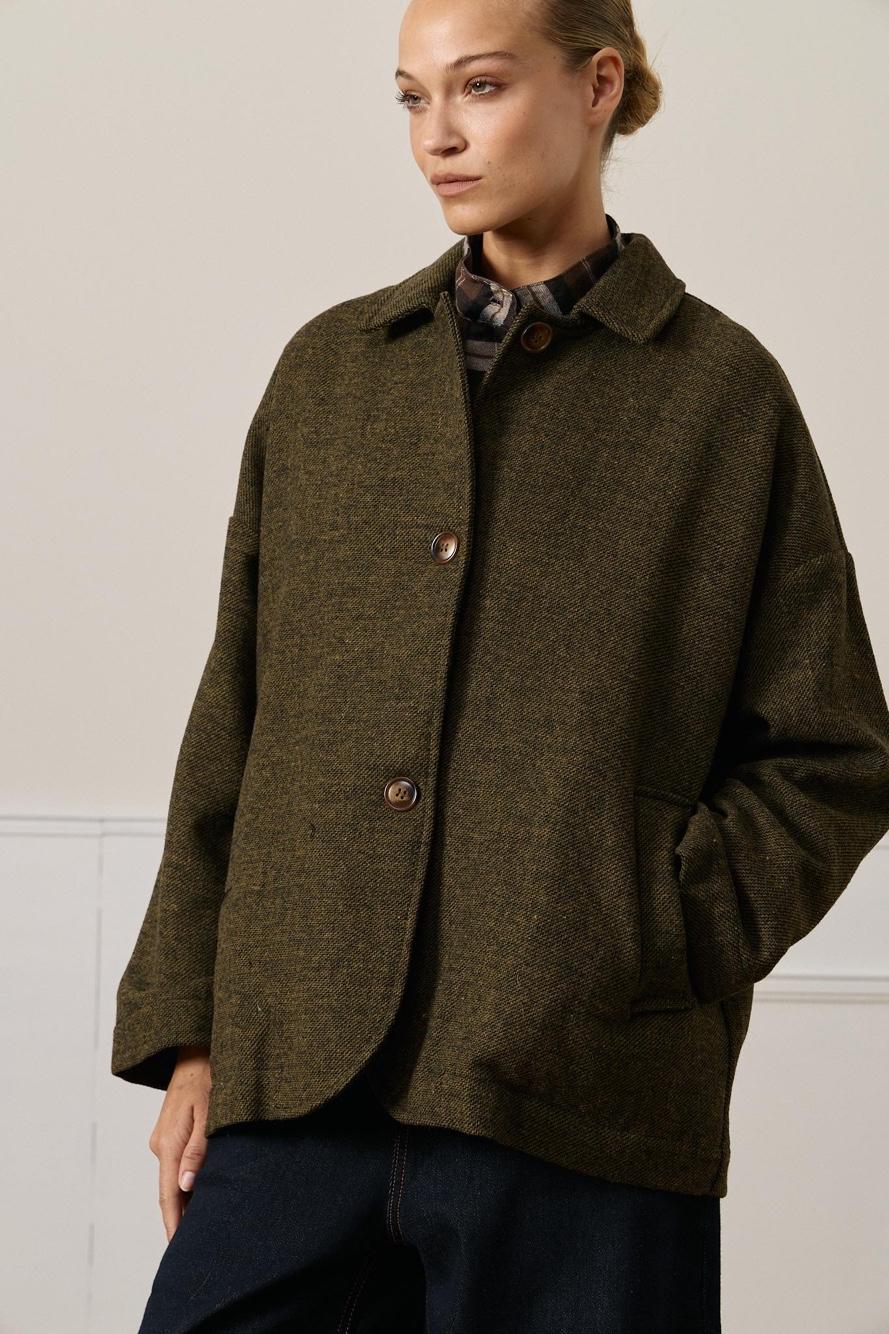 Relaxed Shirt Jacket