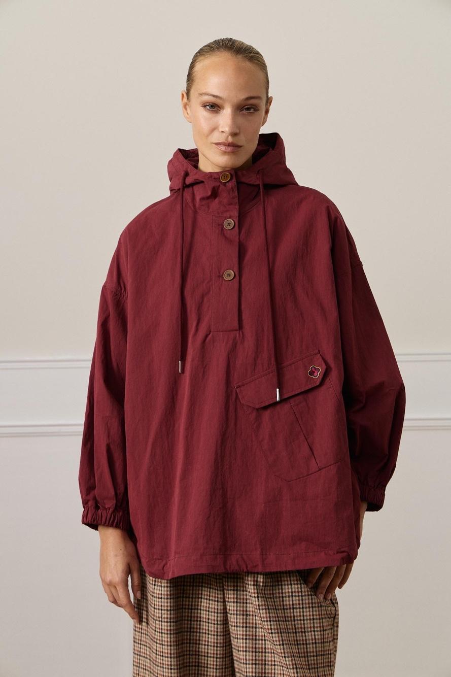 Oversized Hooded Jacket
