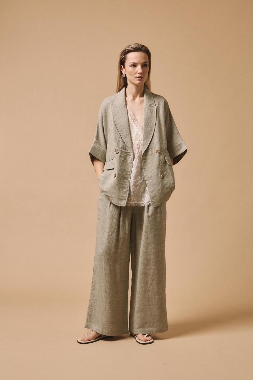 Boxy Loose-Fit Blazer