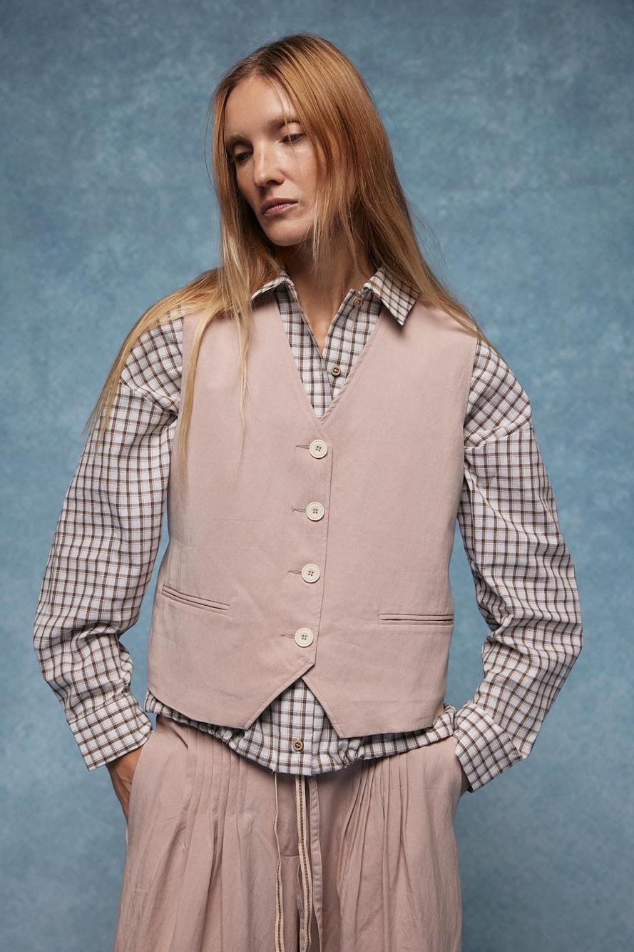 Tailored V-Neck Waistcoat