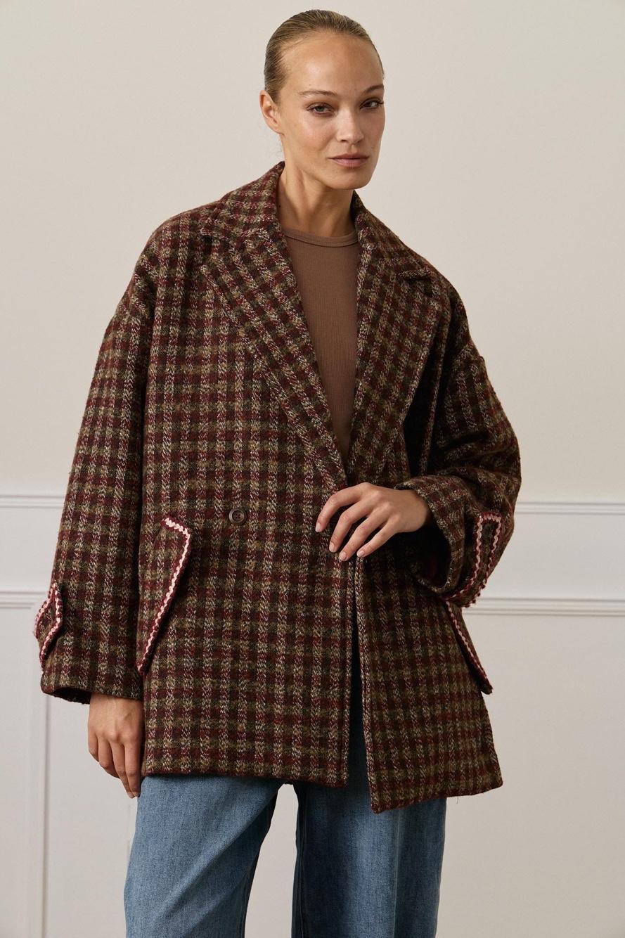 Oversized Jacket with Lapels