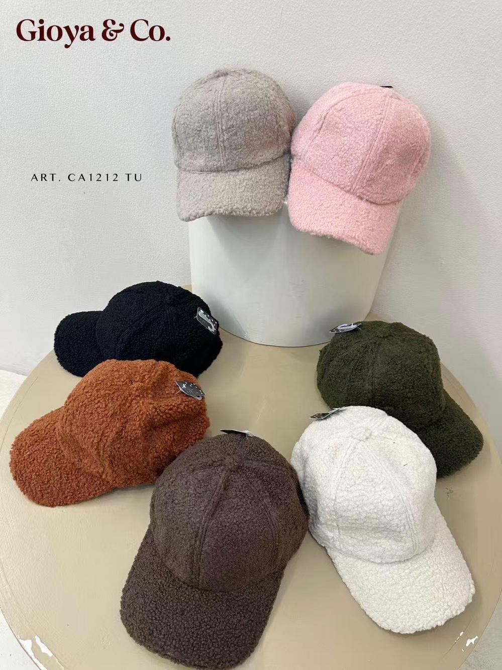 Teddy Baseball Cap with Visor