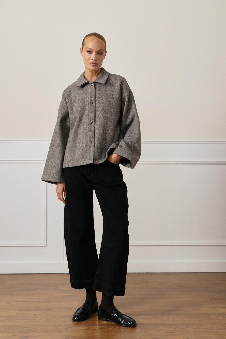 Oversized Shirt Jacket