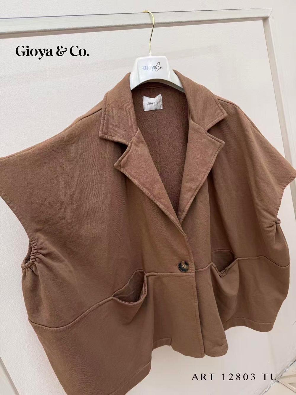Oversize Jacket with Flaps