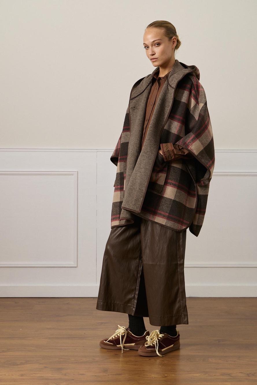 Oversized Hooded Coat
