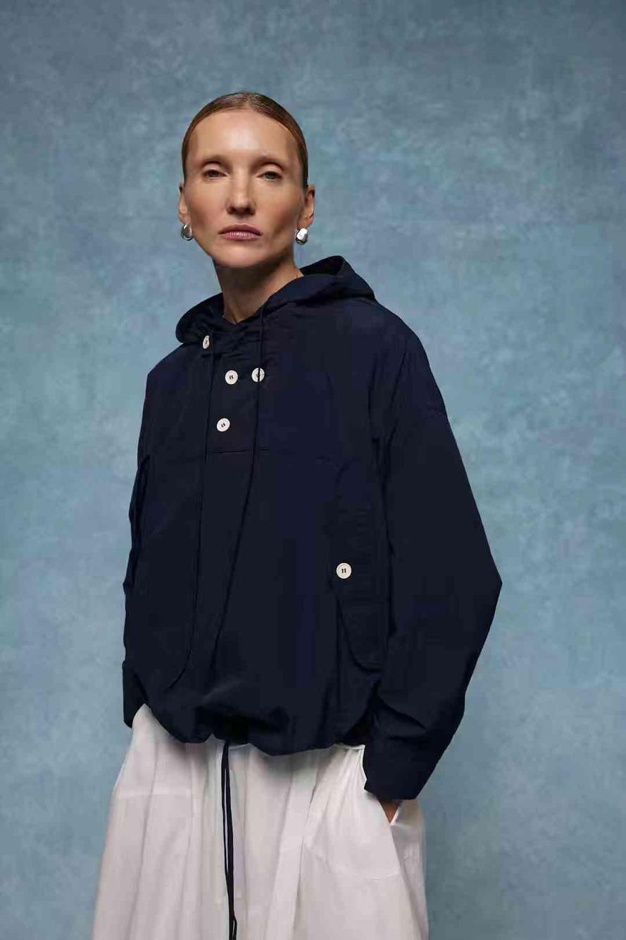 Oversize Hooded Jacket