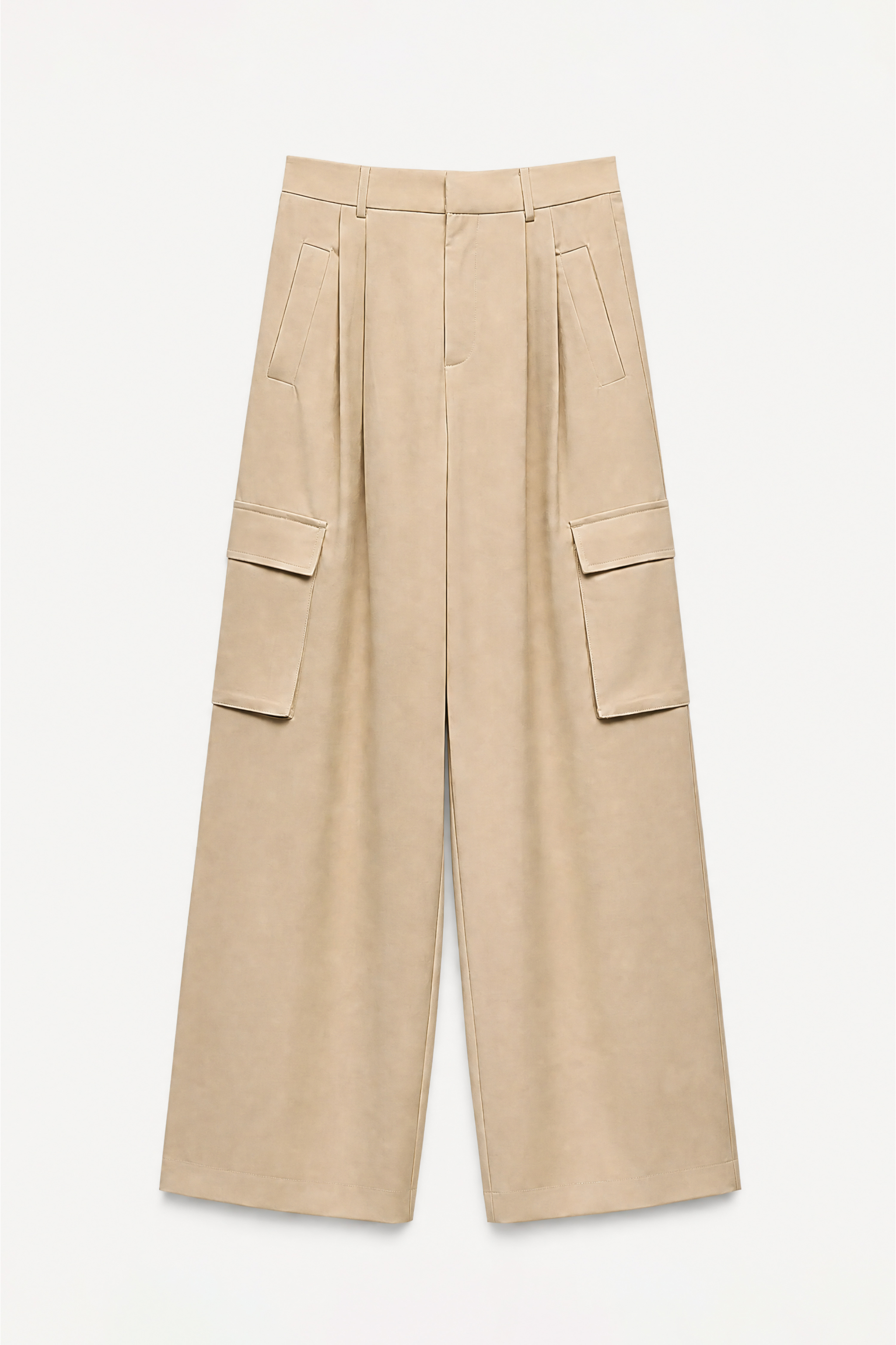 Wide Cargo Trousers