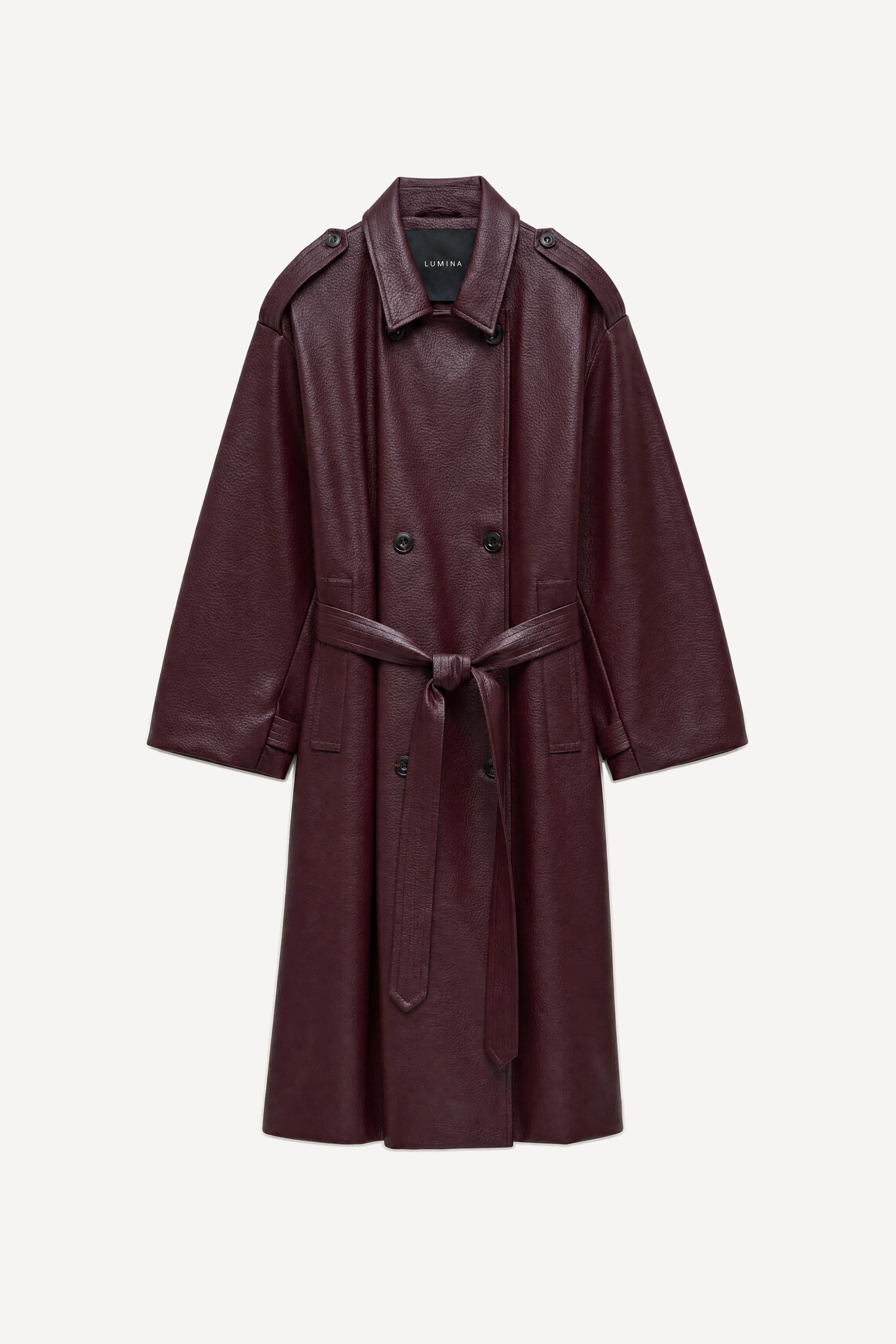 Midi Coat with Belt