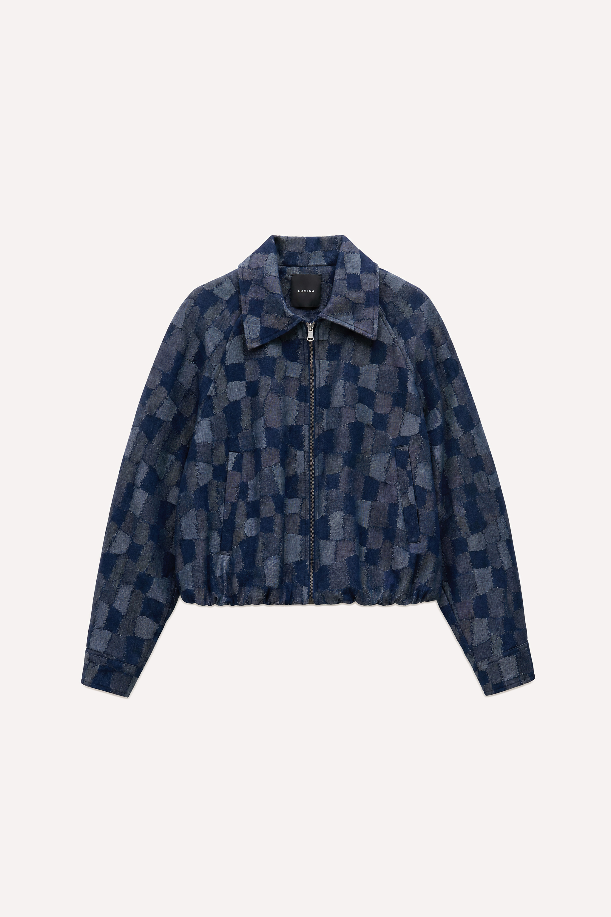 Jacquard Bomber Jacket