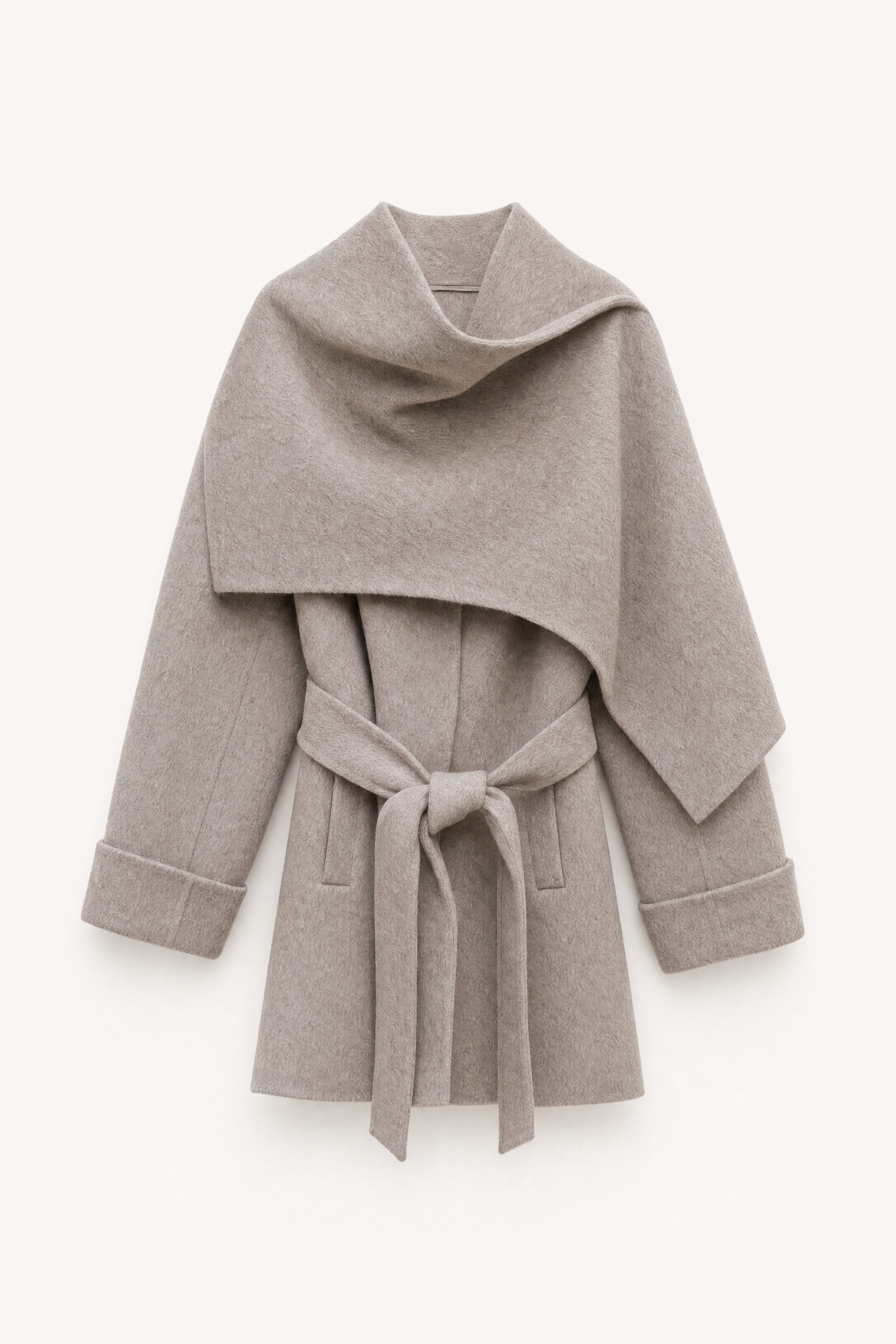 Mini Tailored Coat with Belt