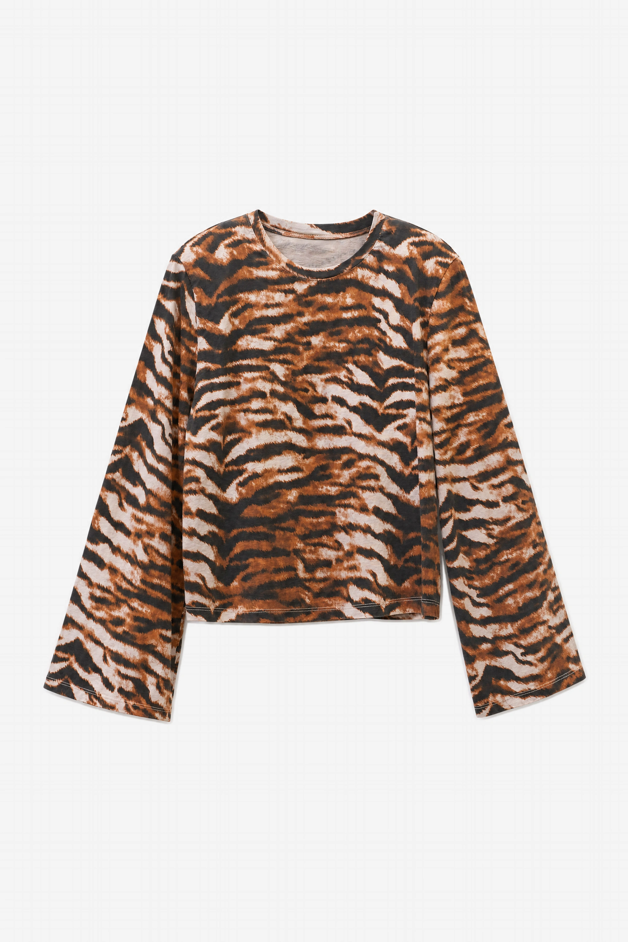Tiger-Print Top