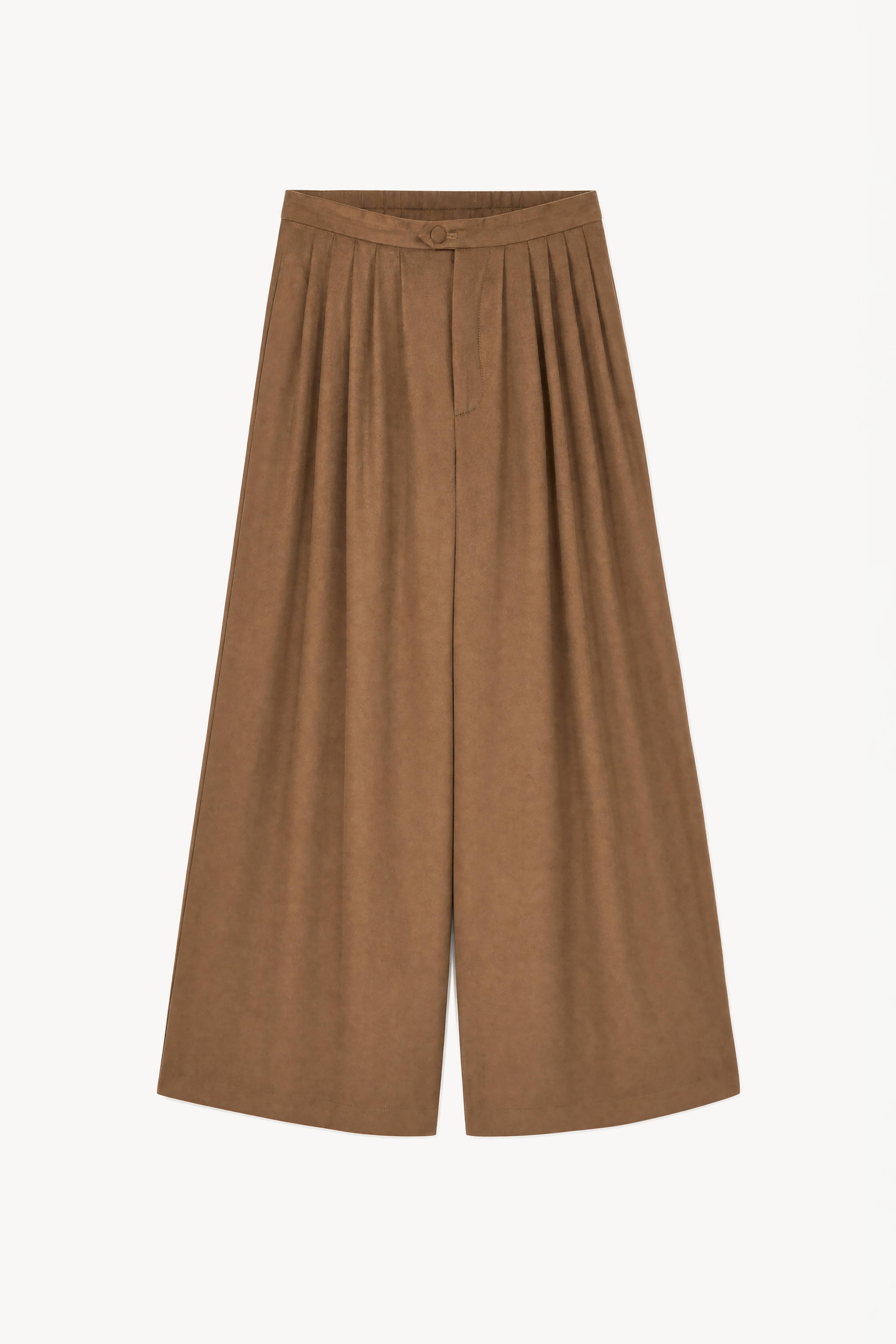 Wide Pleated Trousers