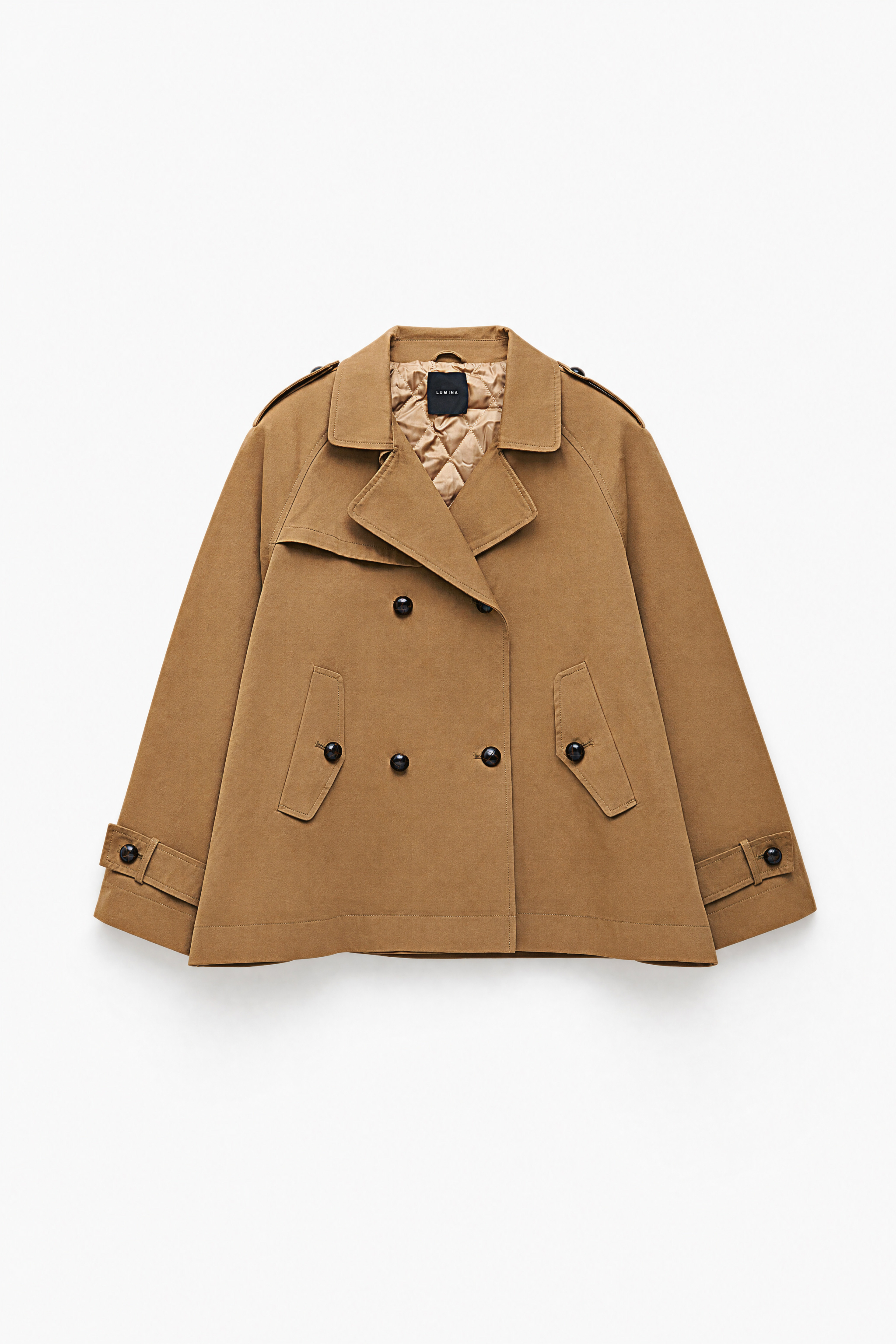 Oversize Jacket with Lapels