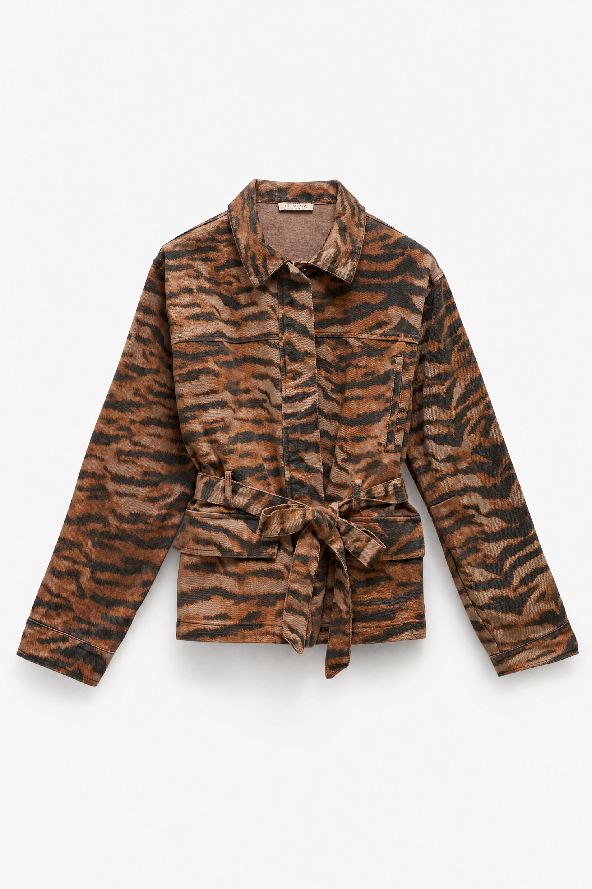 Safari Jacket with Belt