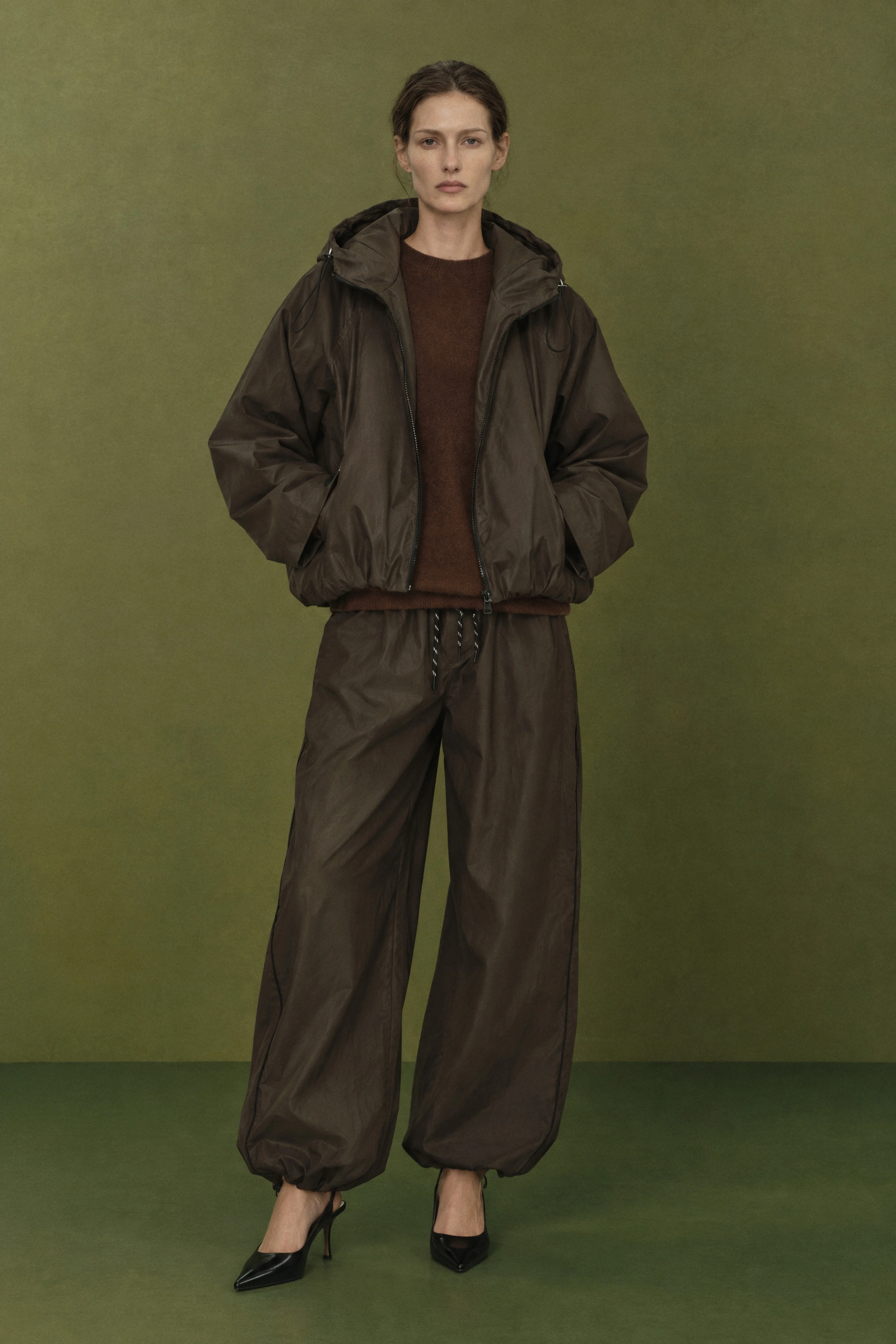 Oversize Hooded Jacket