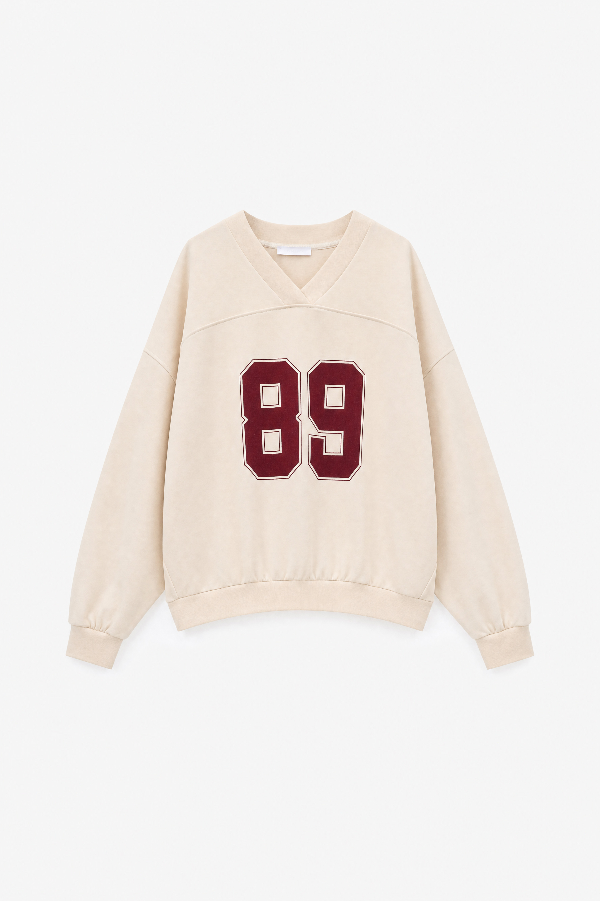 Oversized Printed Sweatshirt