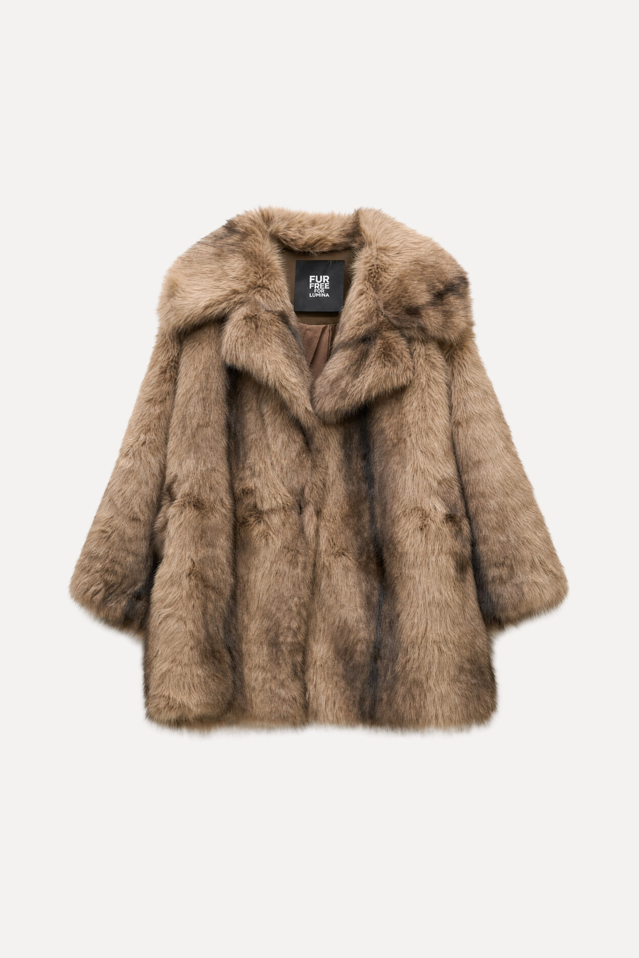 Long Coat with Wide Lapels
